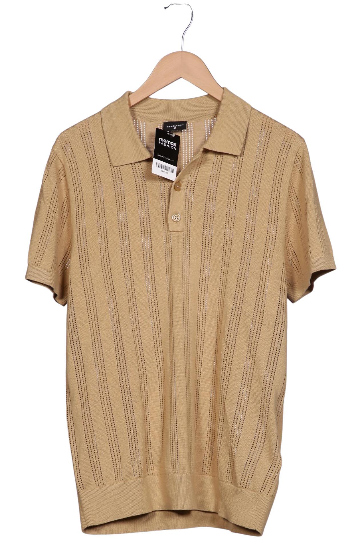 

Strellson Herren Poloshirt, beige, Gr. 52
