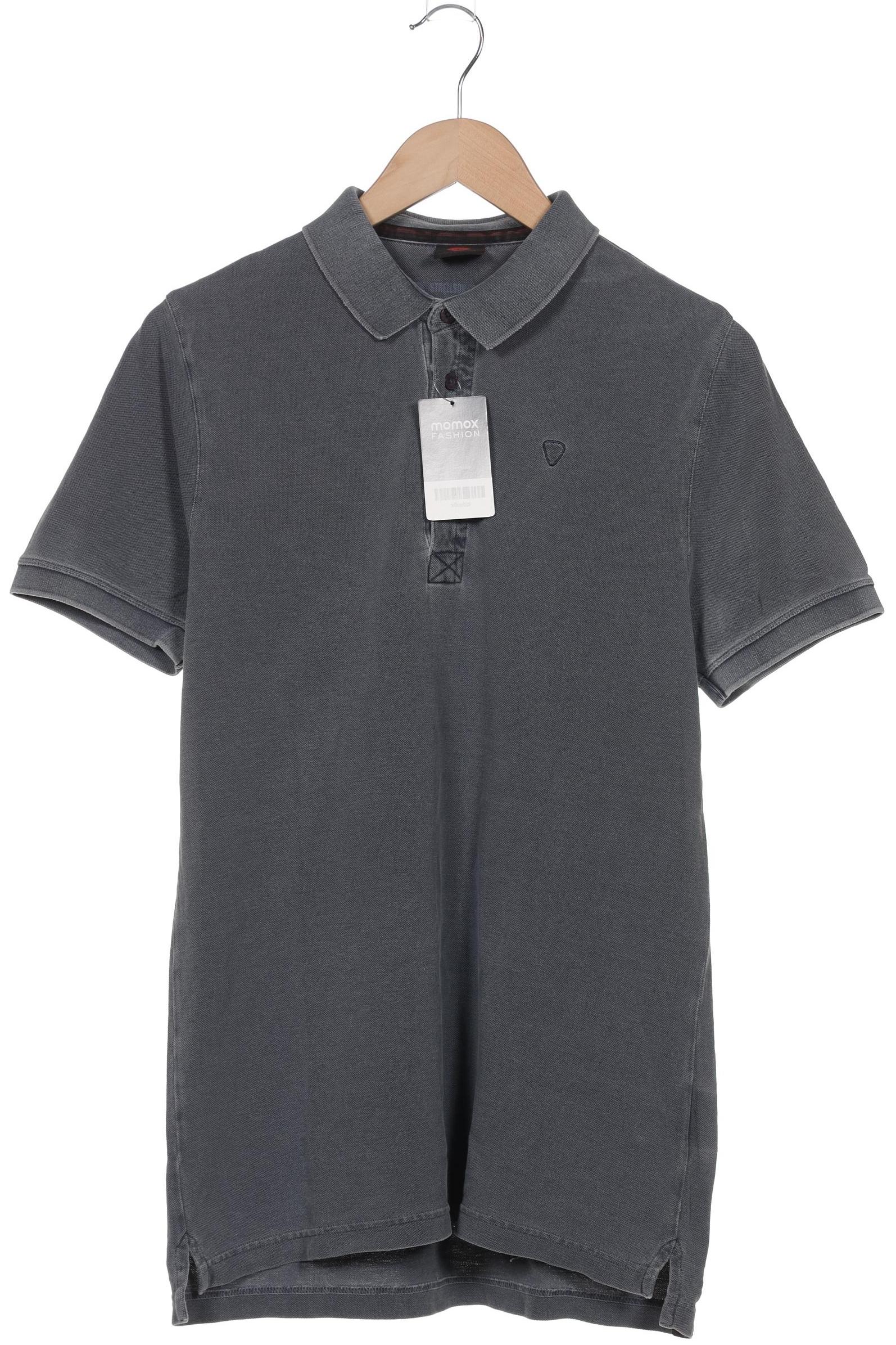 

Strellson Herren Poloshirt, grau, Gr. 52