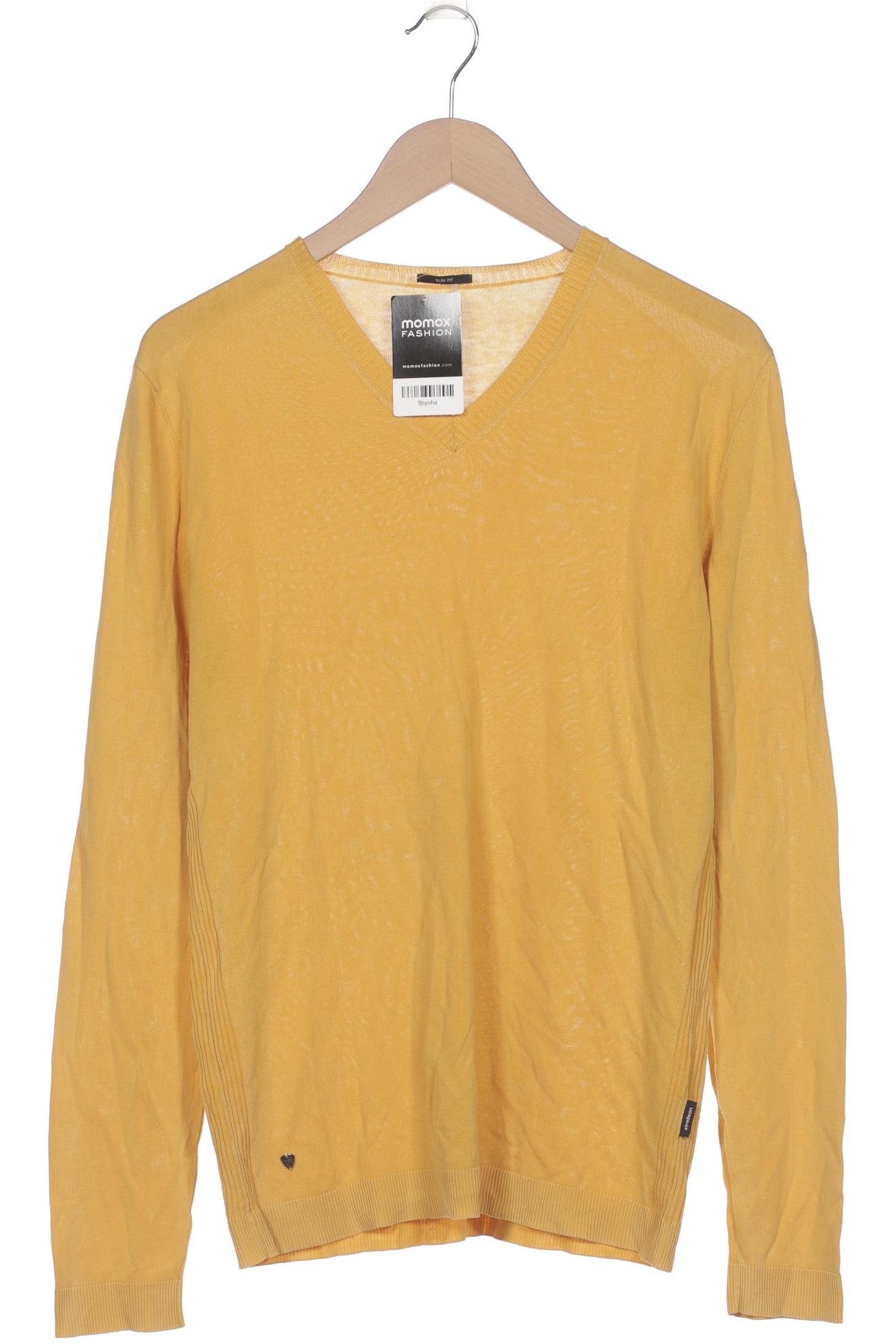 

Strellson Herren Pullover, gelb, Gr. 48