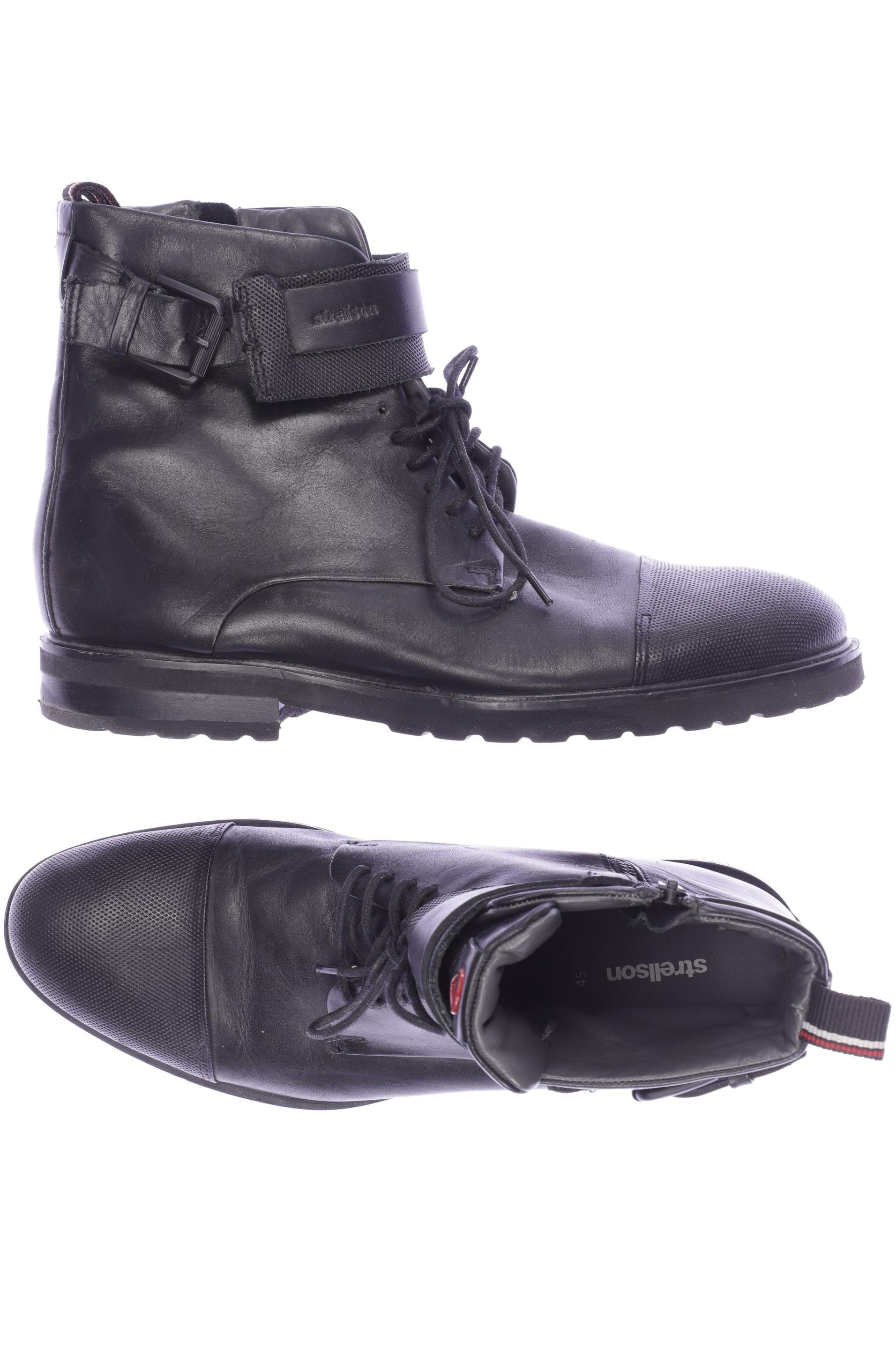 

Strellson Herren Stiefel, schwarz, Gr. 45