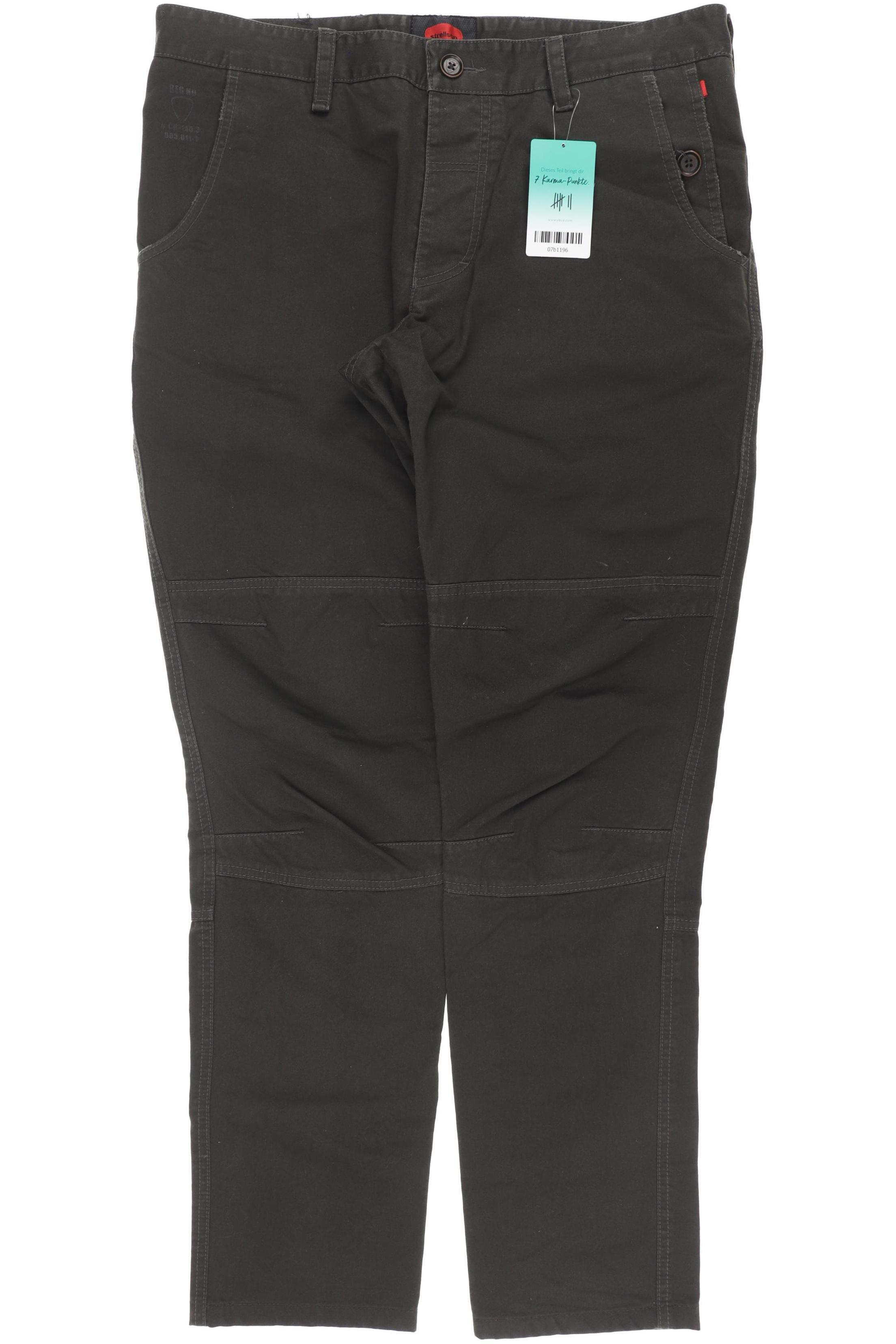 Thumbnail - Strellson Herren Stoffhose, grün, Gr. 50