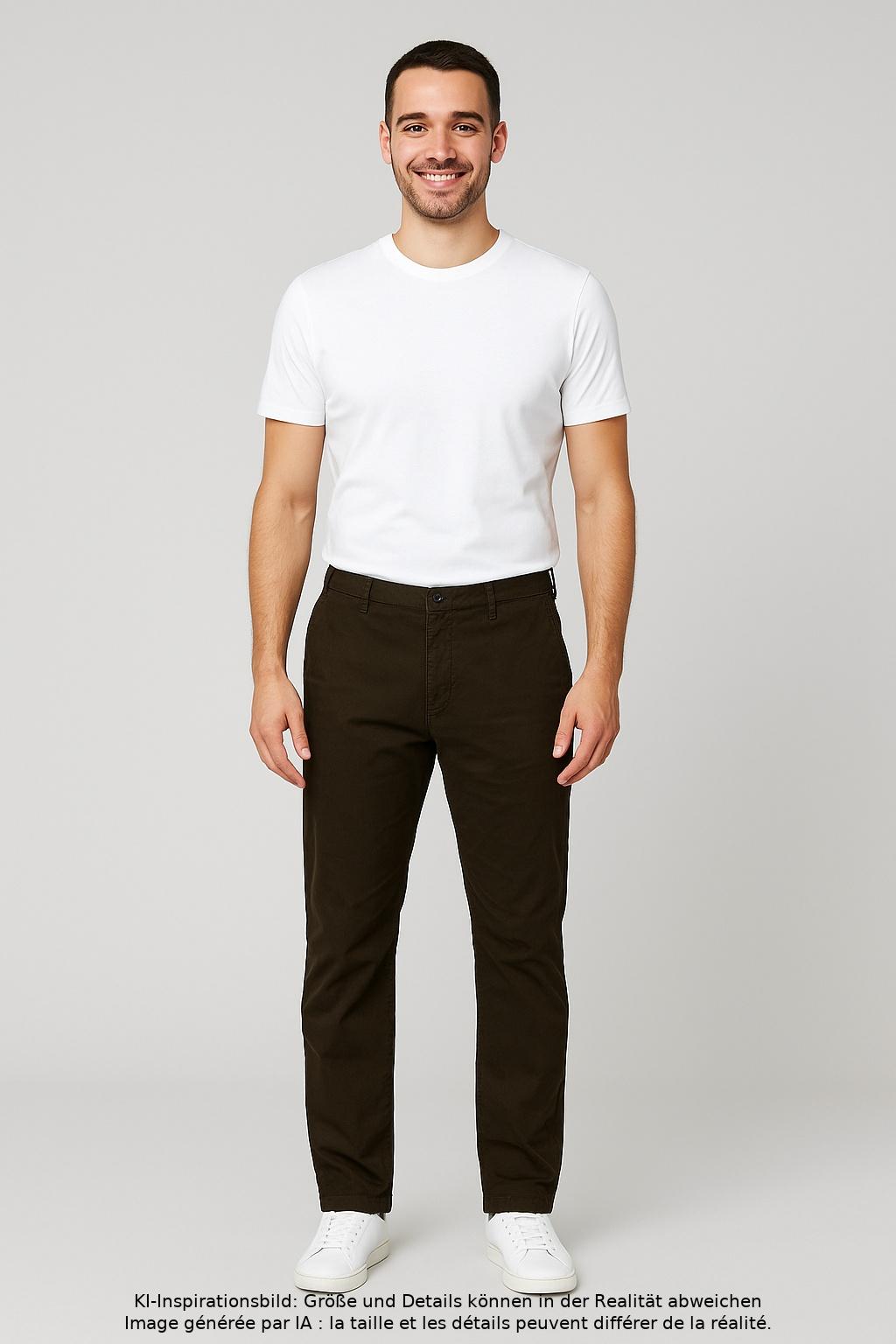 

Strellson Herren Stoffhose, braun, Gr. 32