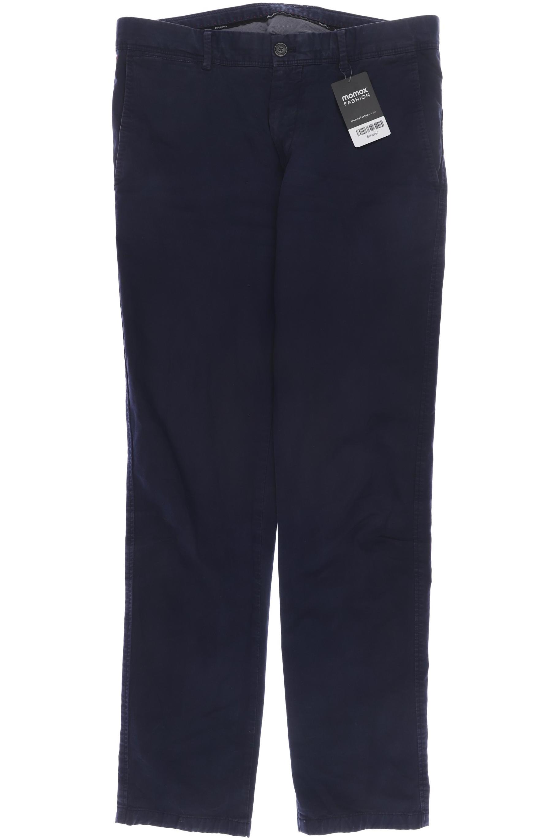 

Strellson Herren Stoffhose, marineblau