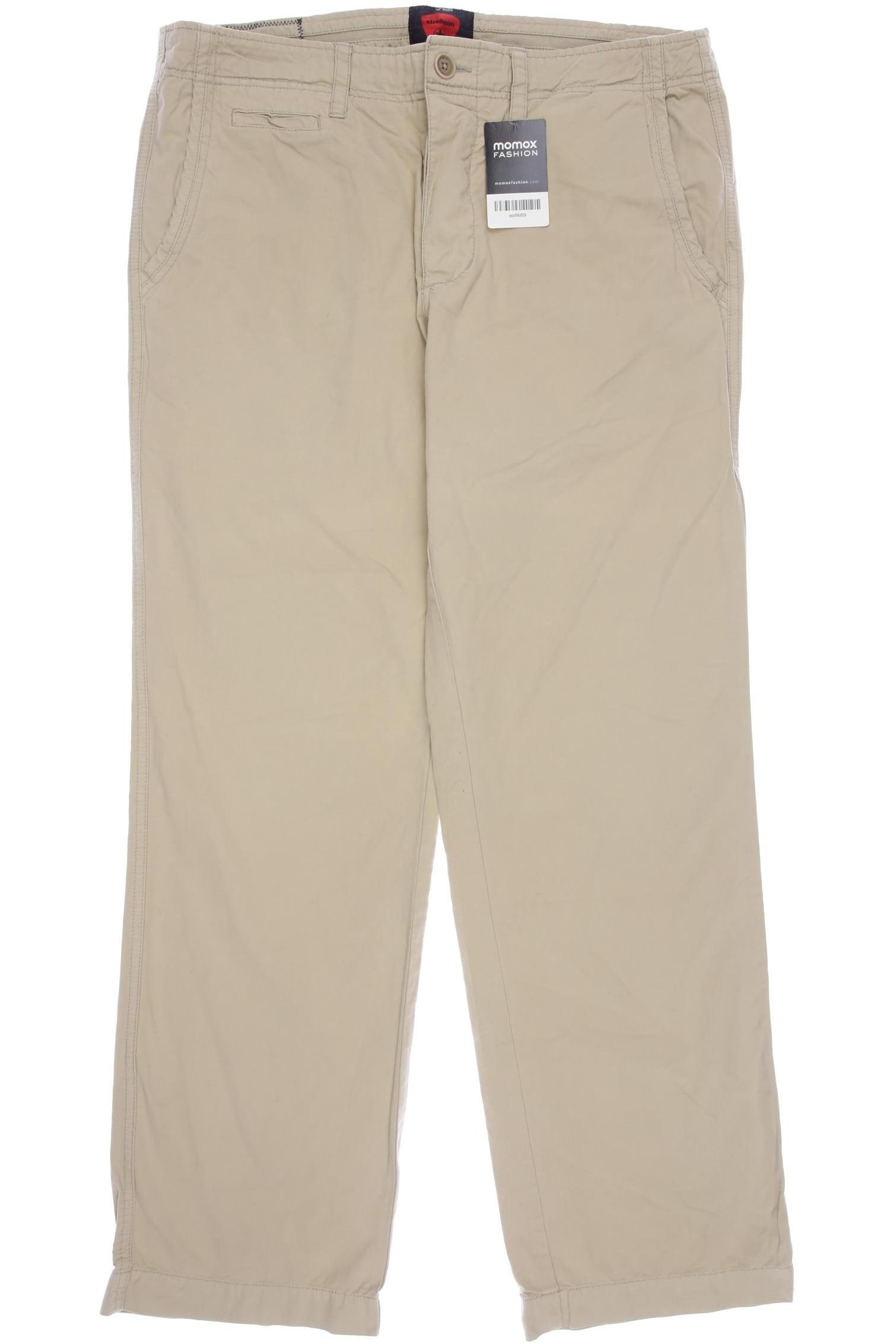 Thumbnail - Strellson Herren Stoffhose, cremeweiß, Gr. 52