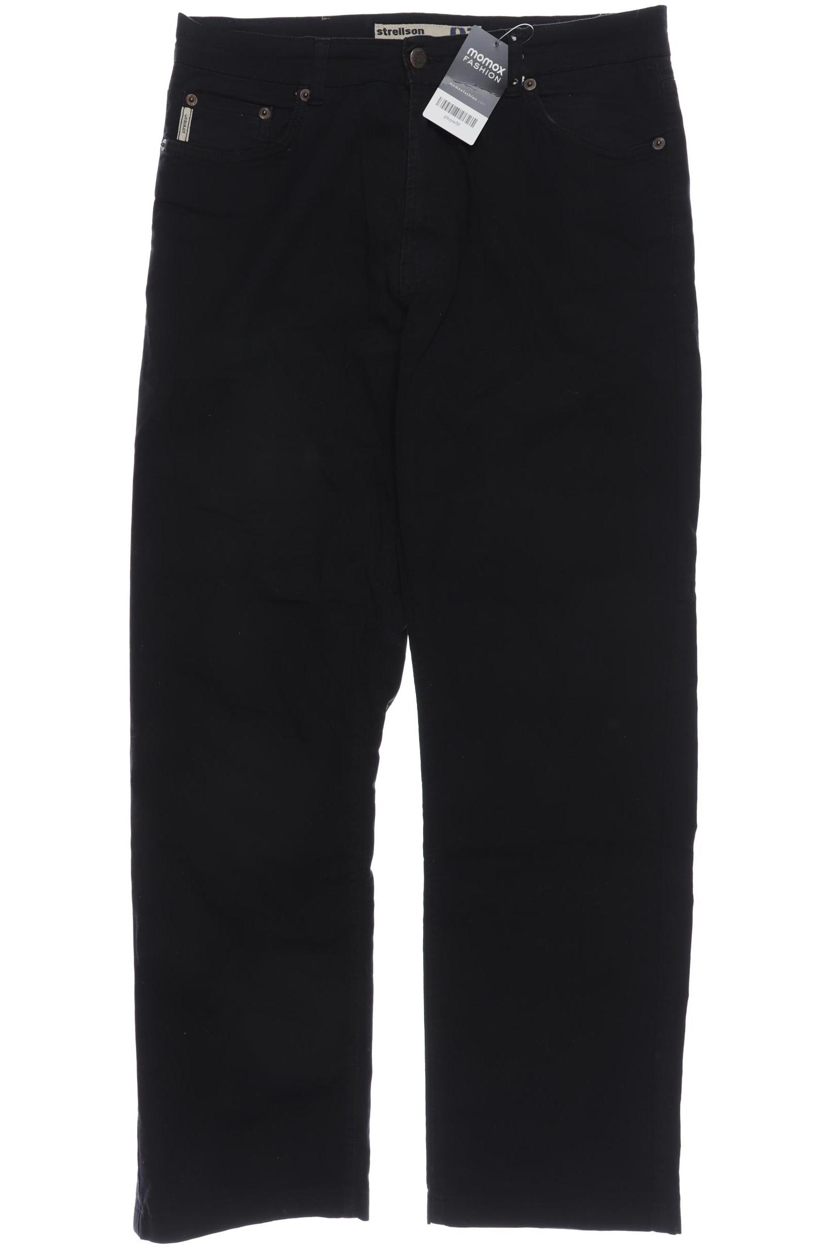 

Strellson Herren Stoffhose, schwarz