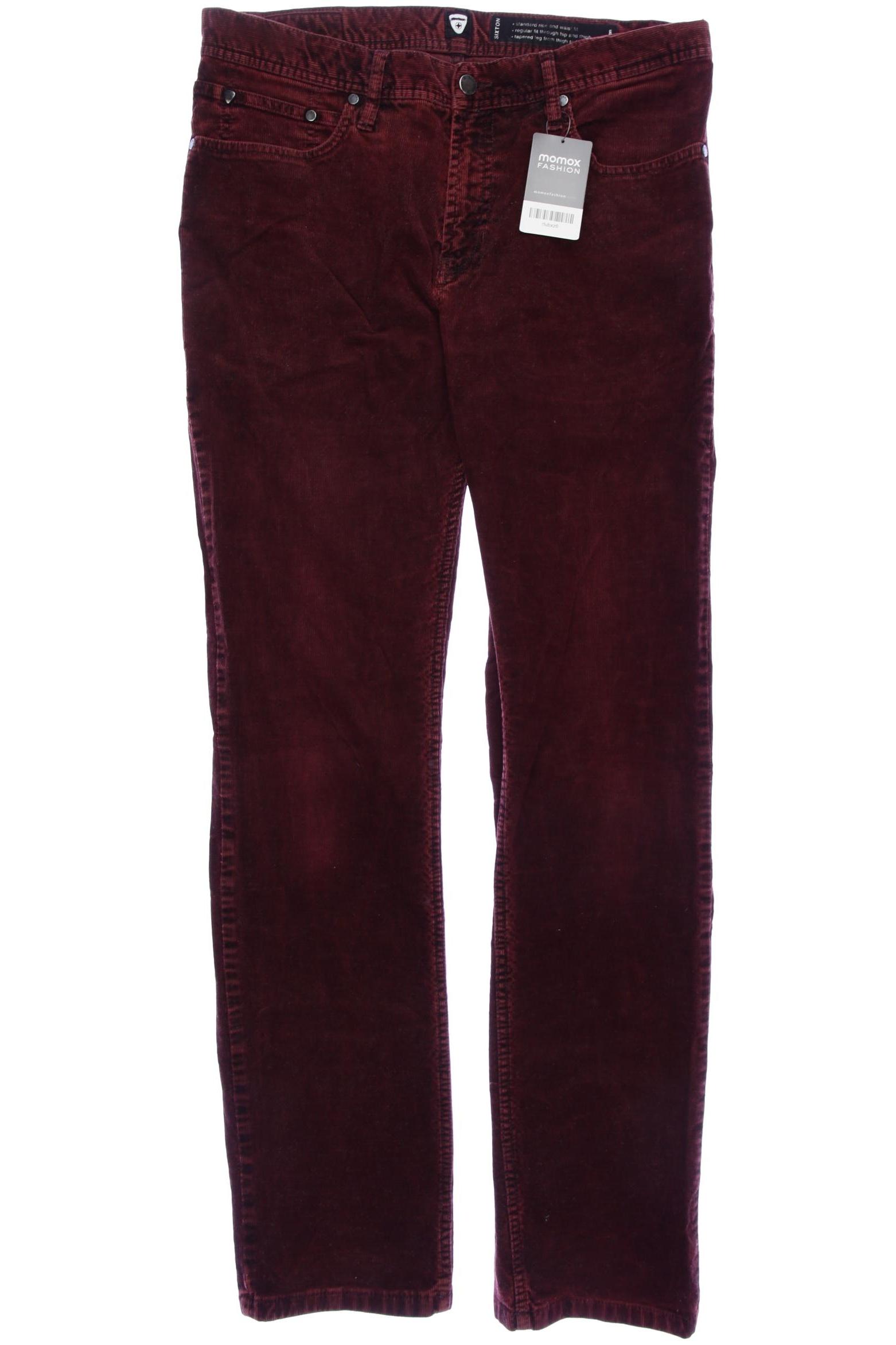 

Strellson Herren Stoffhose, bordeaux, Gr. 34
