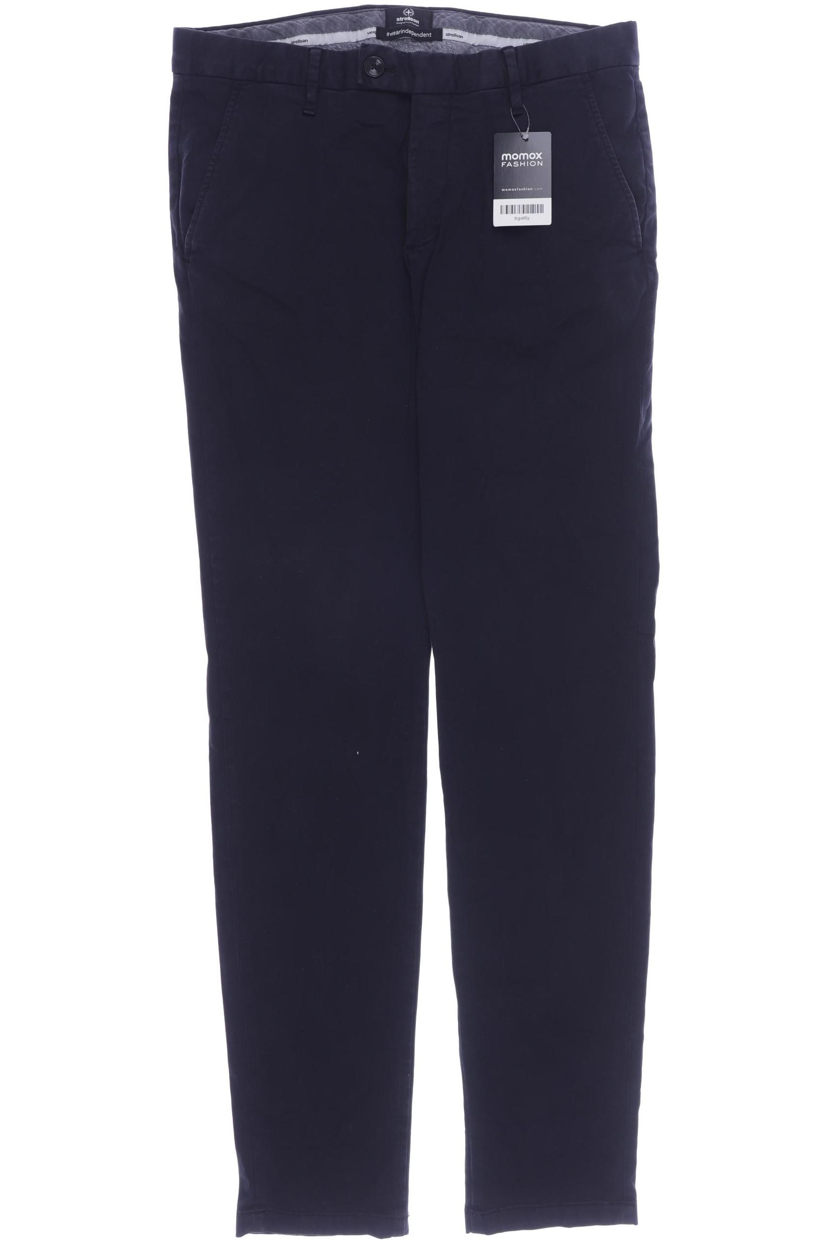

Strellson Herren Stoffhose, marineblau
