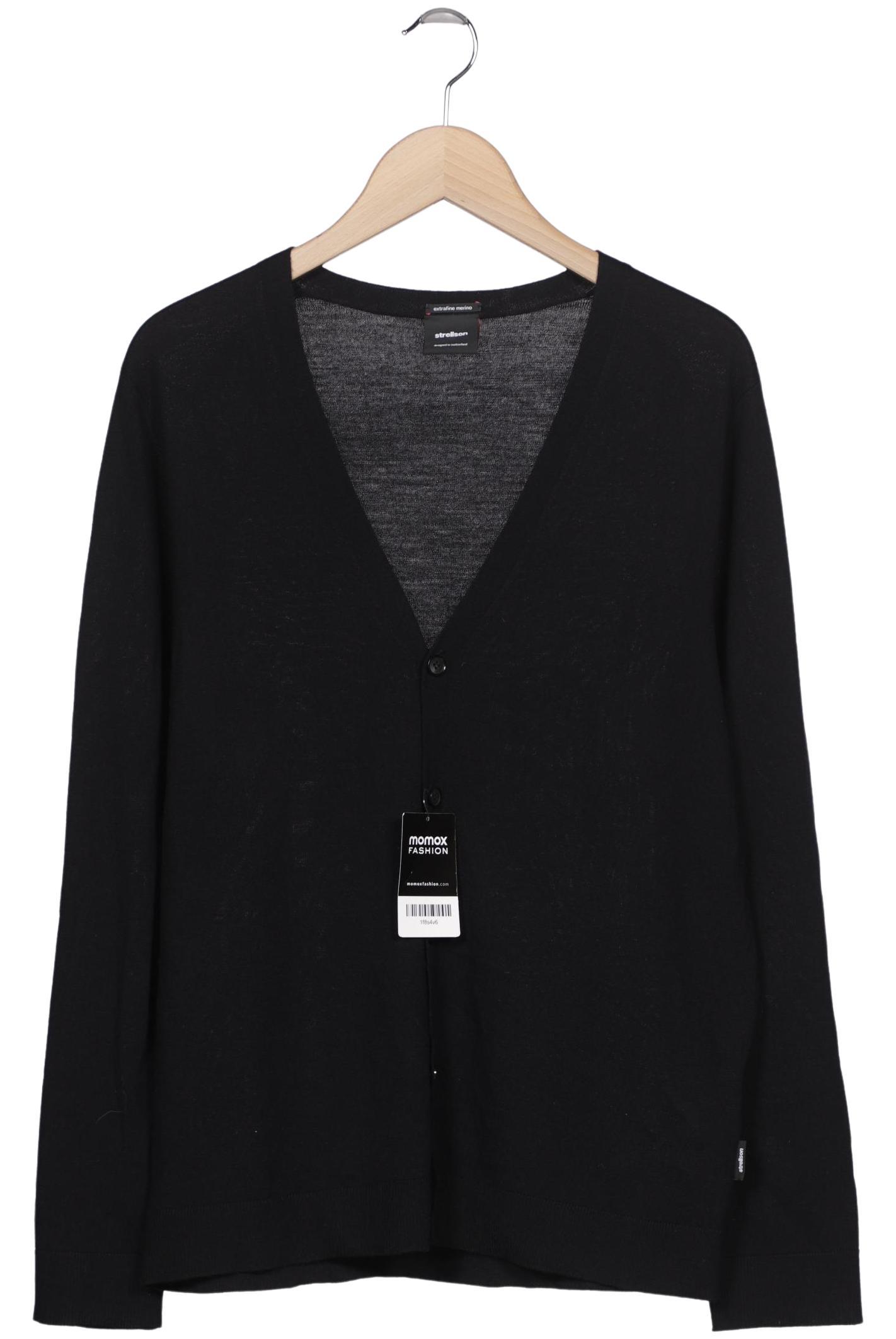 

Strellson Herren Strickjacke, schwarz, Gr. 48