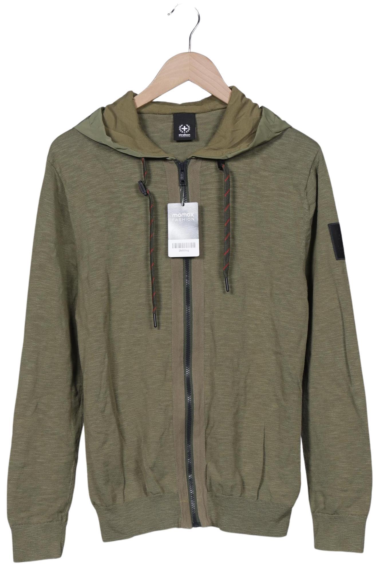 

Strellson Herren Strickjacke, grün, Gr. 52