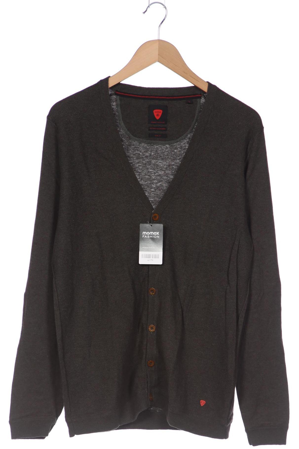 

Strellson Herren Strickjacke, grün, Gr. 52