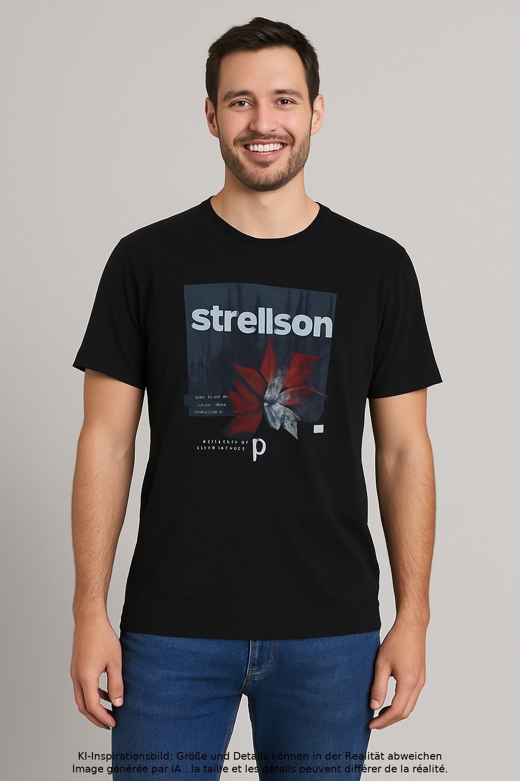 Thumbnail - Strellson Herren T-Shirt, schwarz, Gr. 54