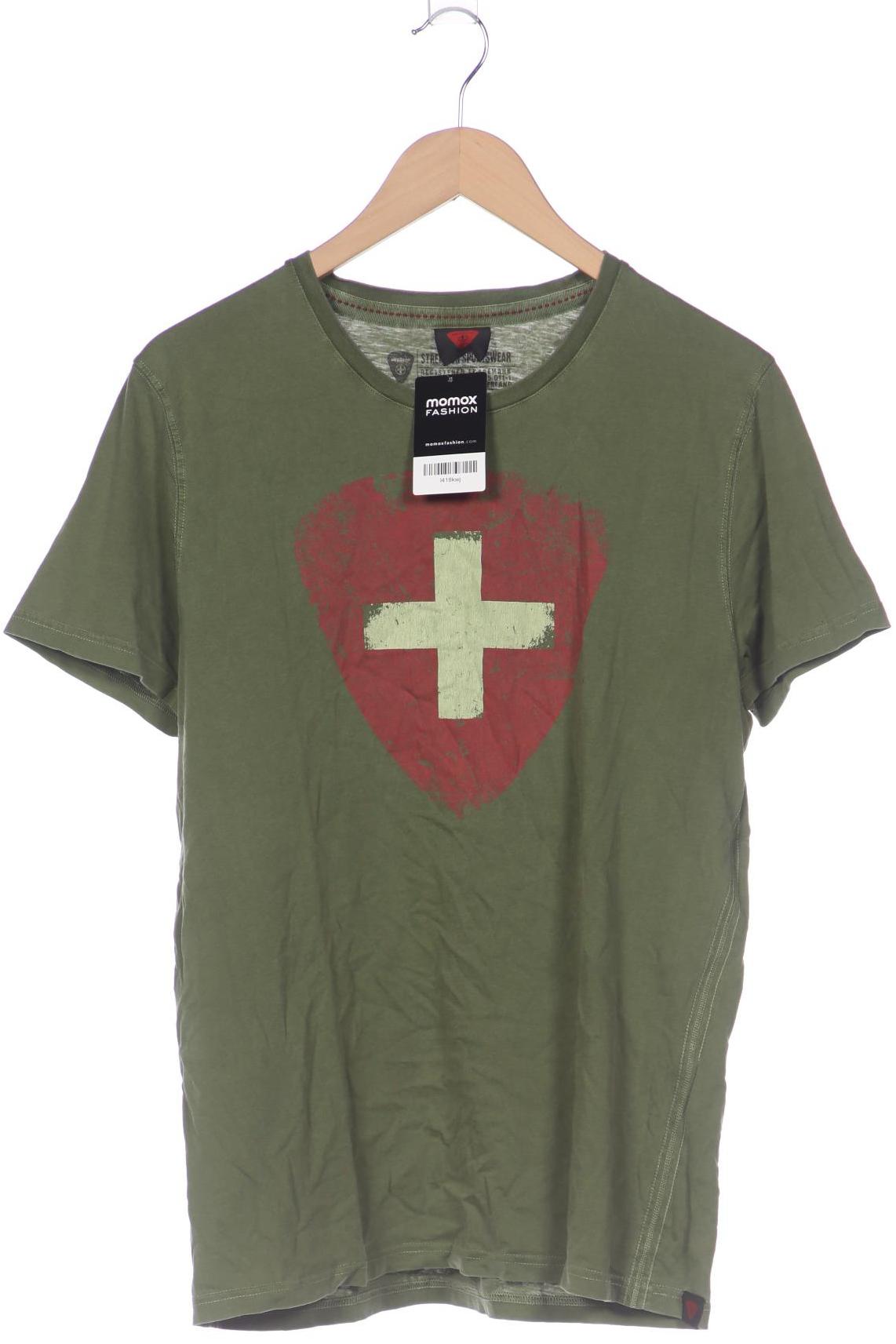 

Strellson Herren T-Shirt, grün, Gr. 52