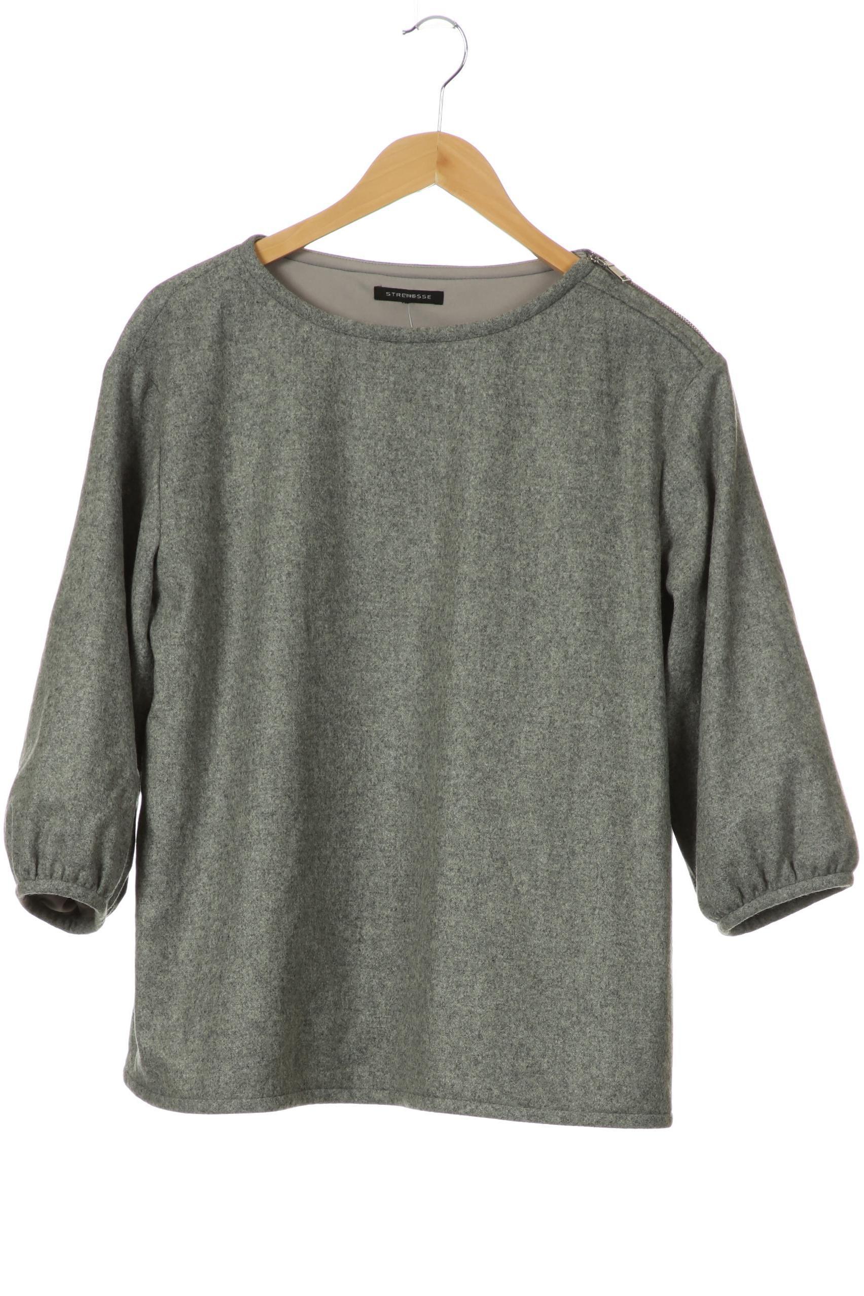 

Strenesse Damen Langarmshirt, grau, Gr. 44