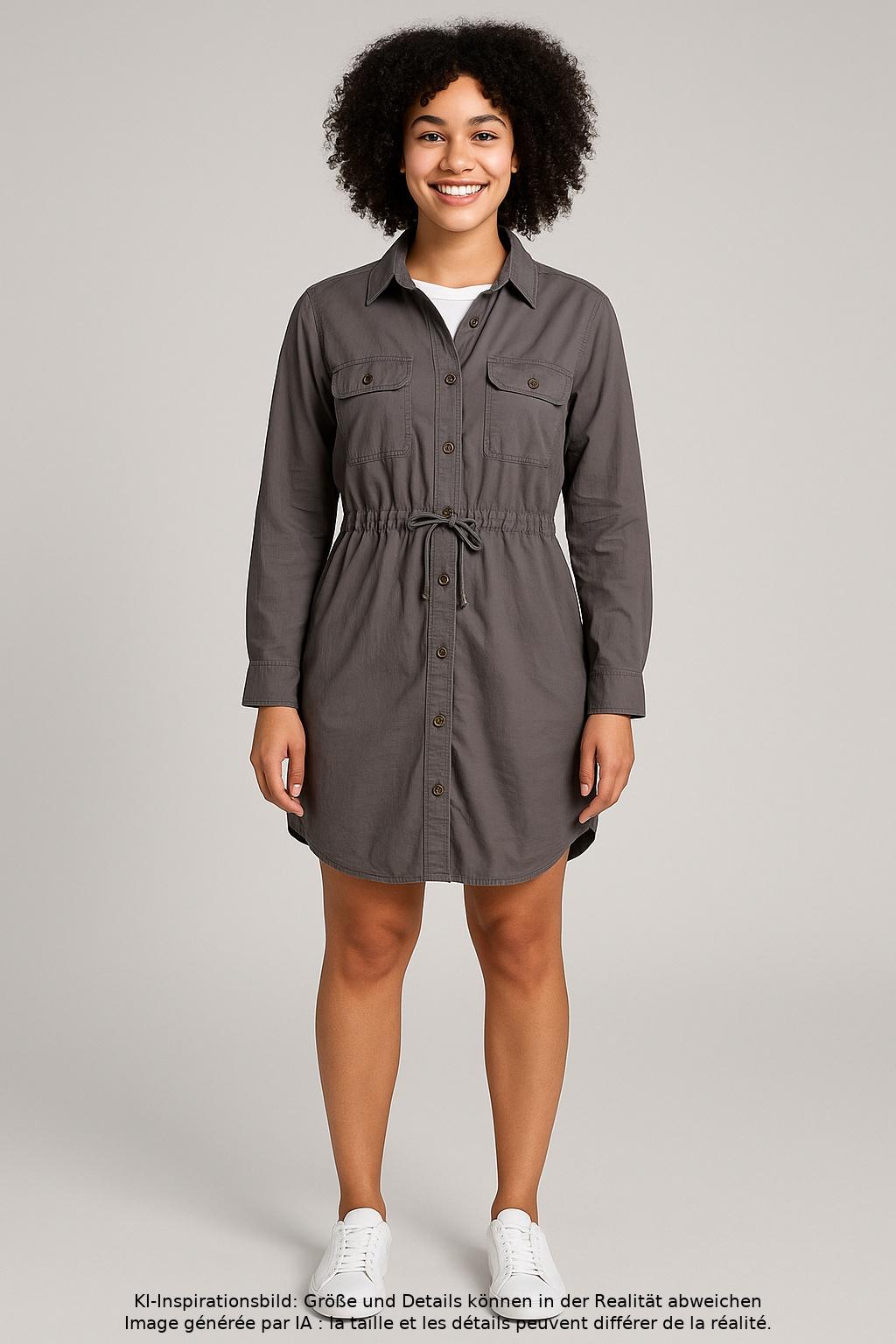 

Strenesse Damen Kleid, grau, Gr. 36