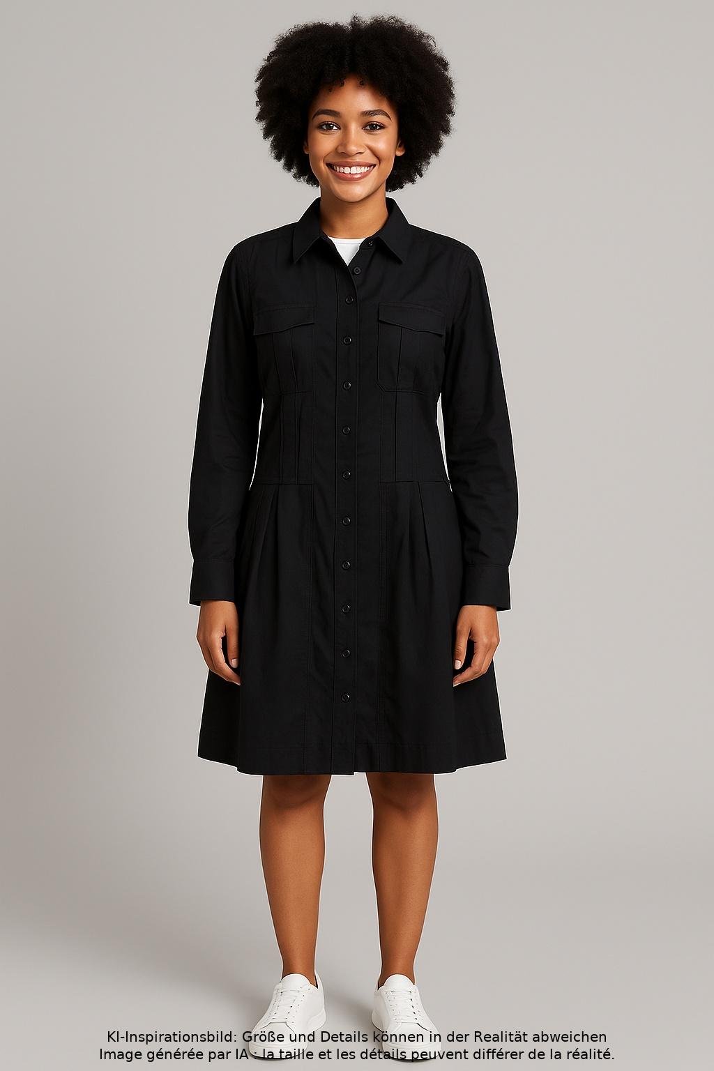 

Strenesse Damen Kleid, schwarz, Gr. 38