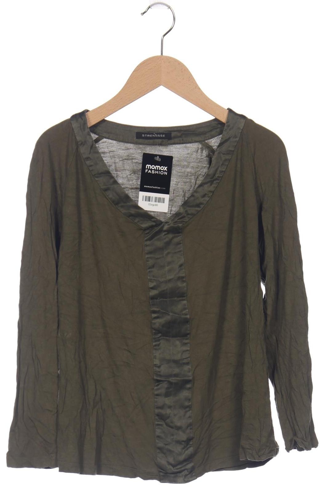 

Strenesse Damen Langarmshirt, grün, Gr. 36