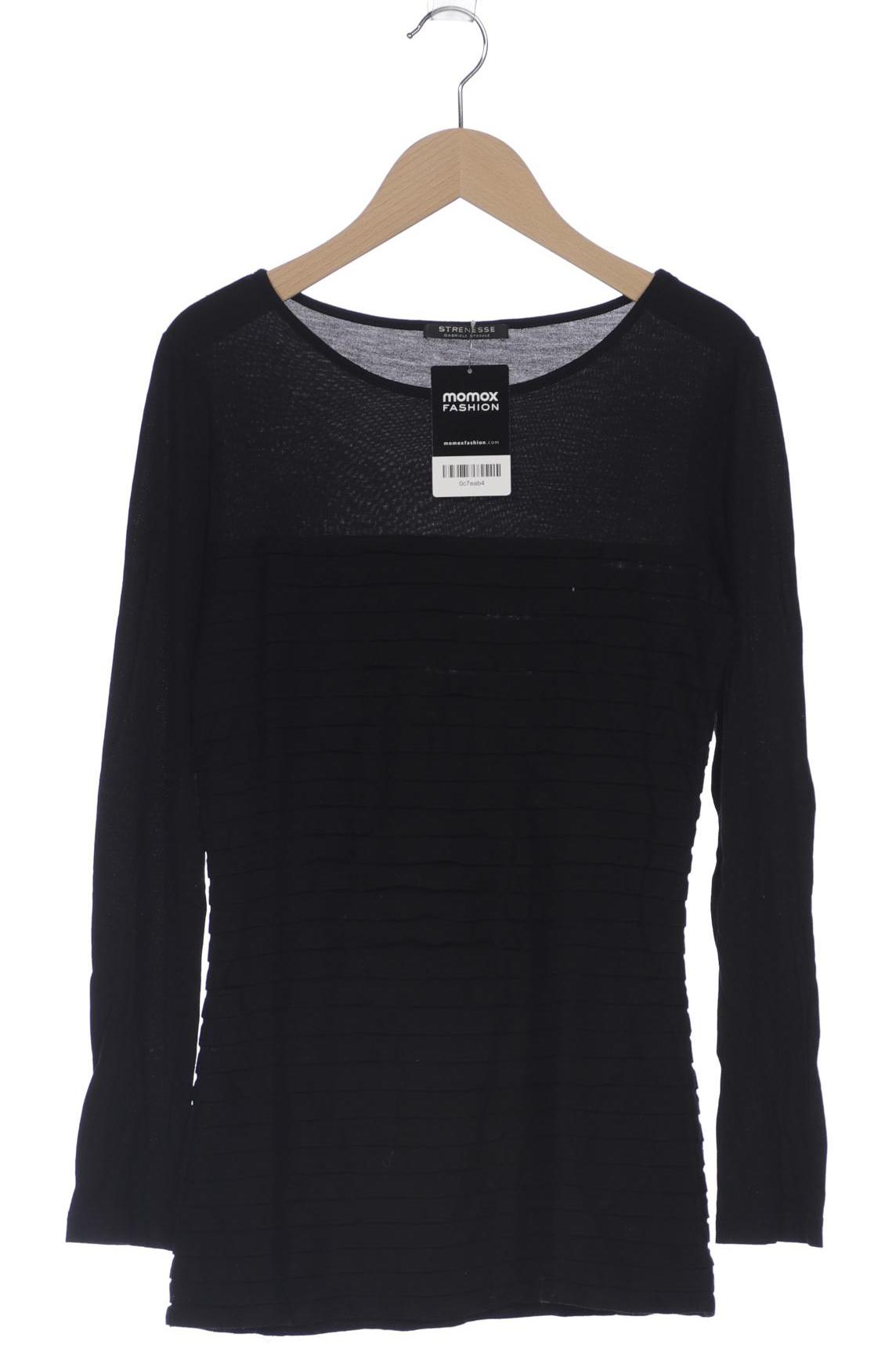 Thumbnail - Strenesse Damen Langarmshirt, schwarz, Gr. 36