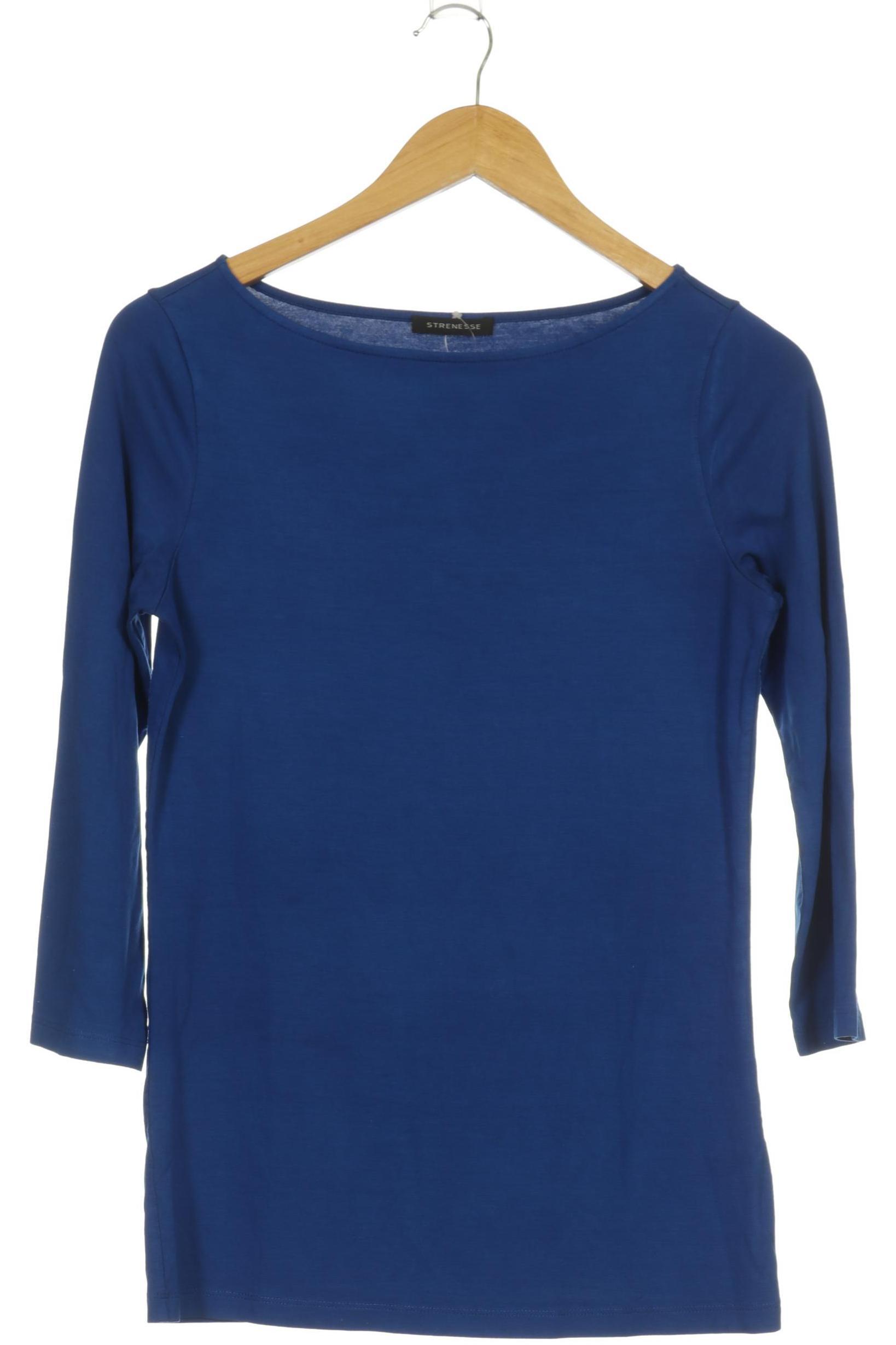 

Strenesse Damen Langarmshirt, blau, Gr.
