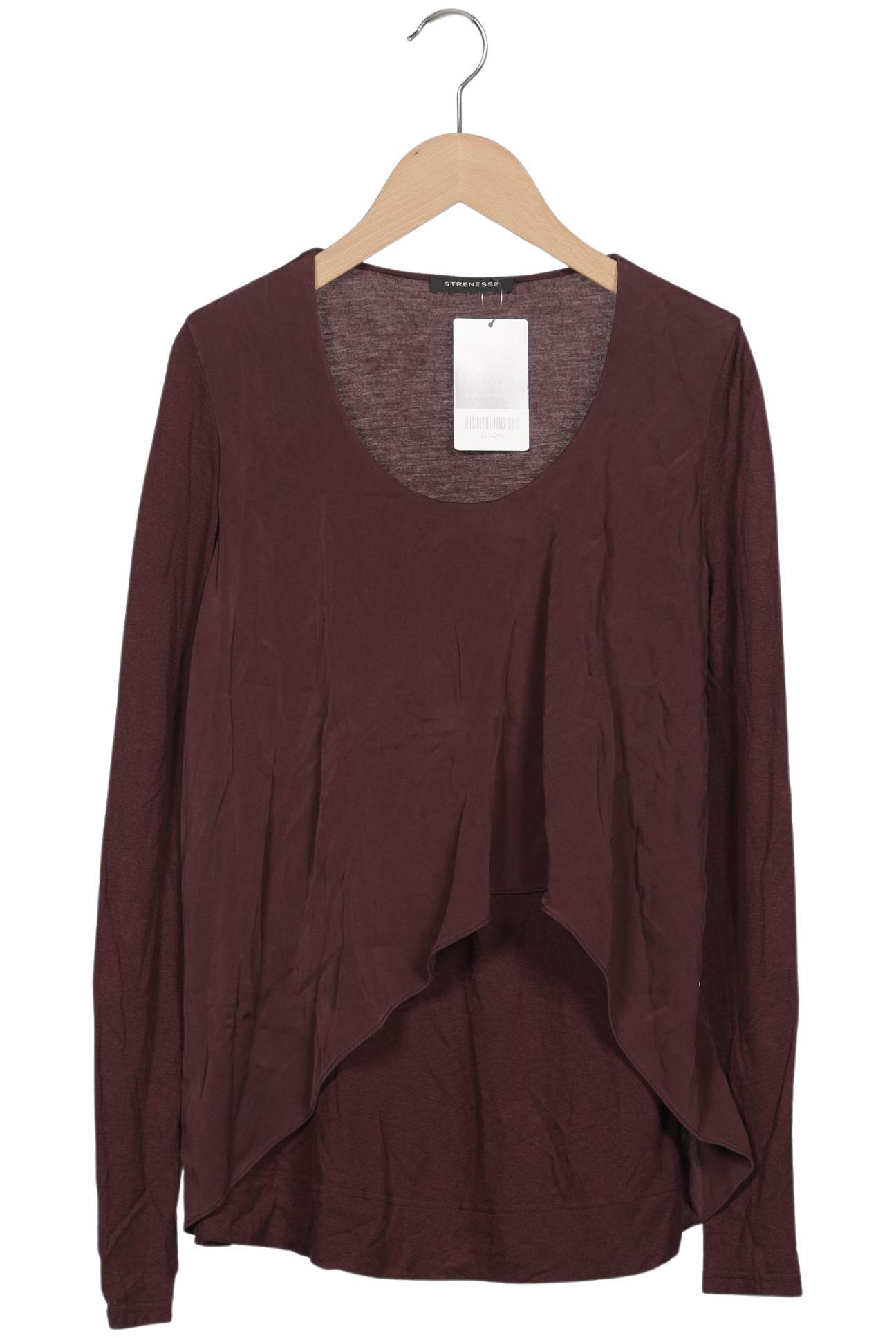 

Strenesse Damen Langarmshirt, bordeaux, Gr. 36