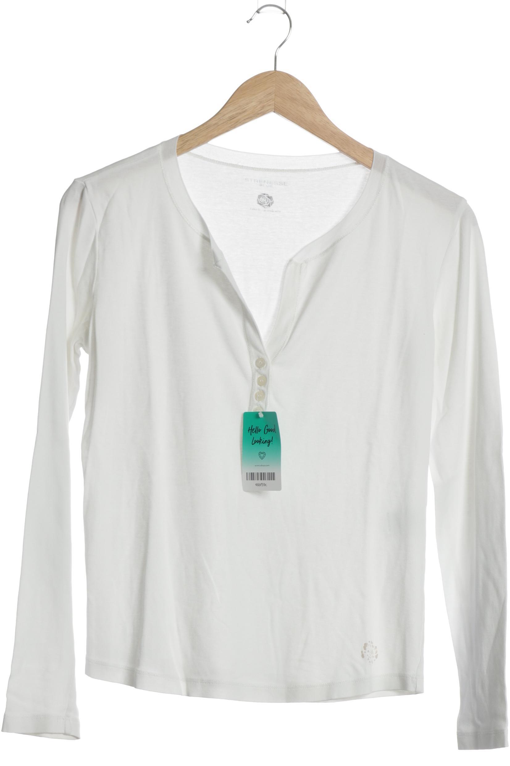 

Strenesse Damen Langarmshirt, weiß, Gr.