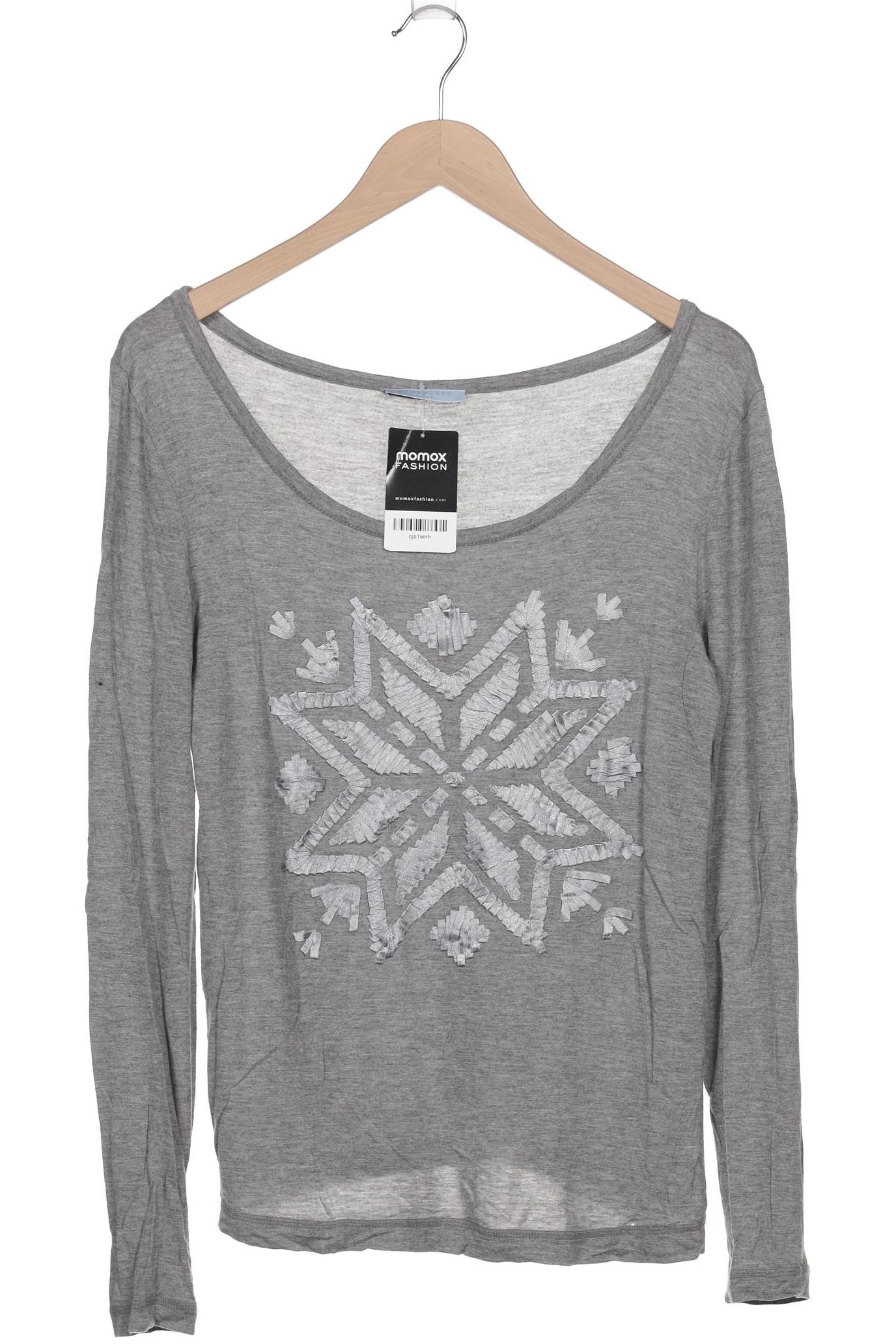 

Strenesse Damen Langarmshirt, grau, Gr. 36