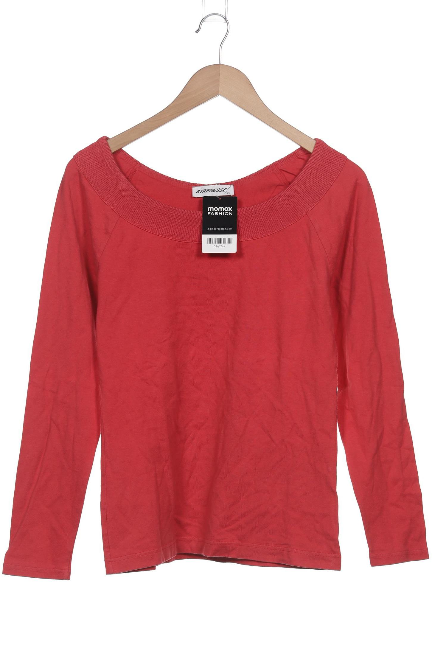 

Strenesse Damen Langarmshirt, rot, Gr. 36