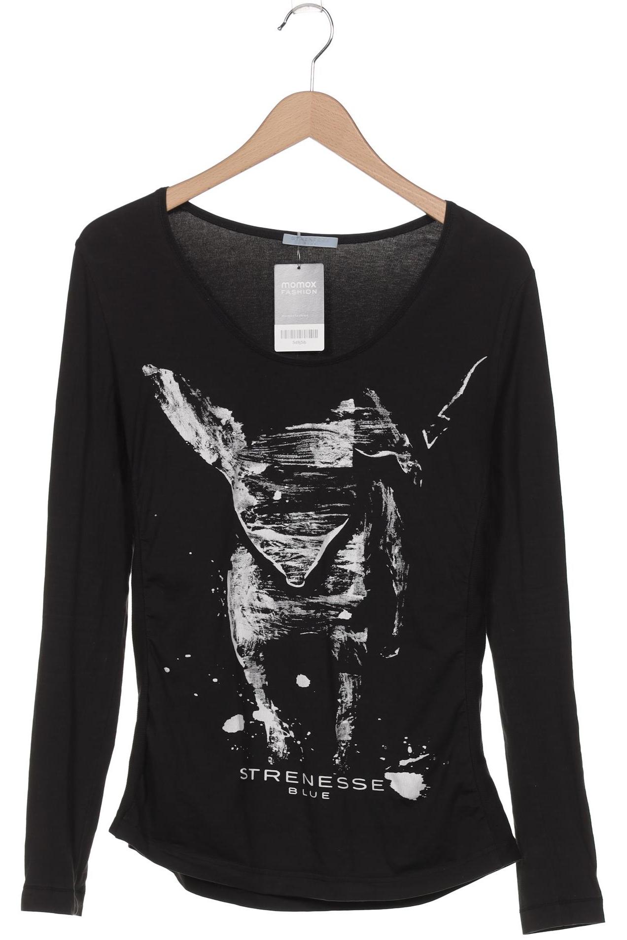 

Strenesse Damen Langarmshirt, schwarz, Gr. 42