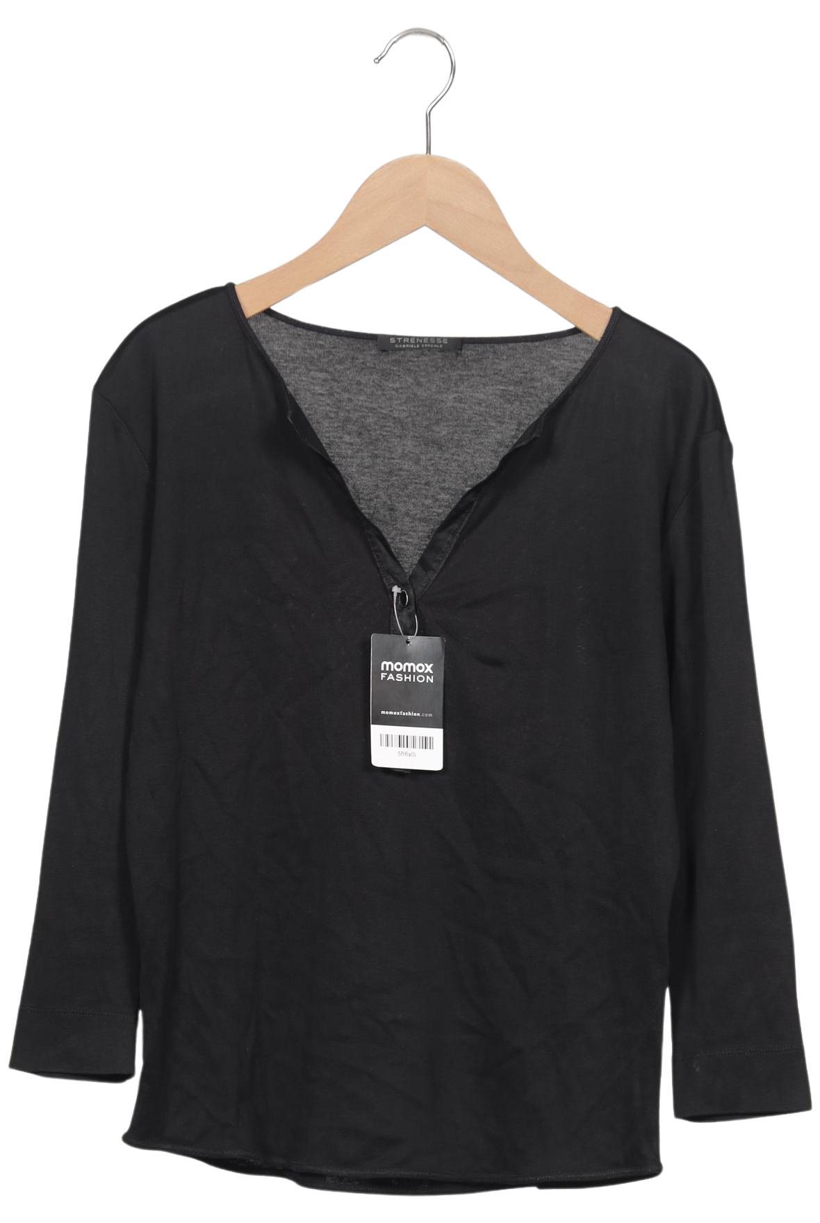 

Strenesse Damen Langarmshirt, schwarz, Gr. 40