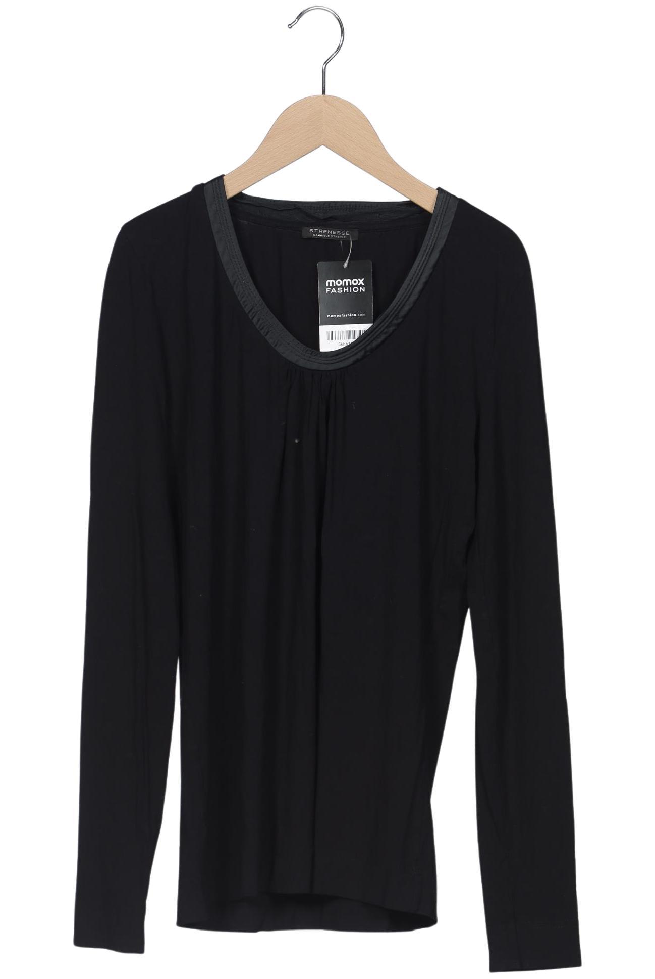 

Strenesse Damen Langarmshirt, schwarz, Gr. 42