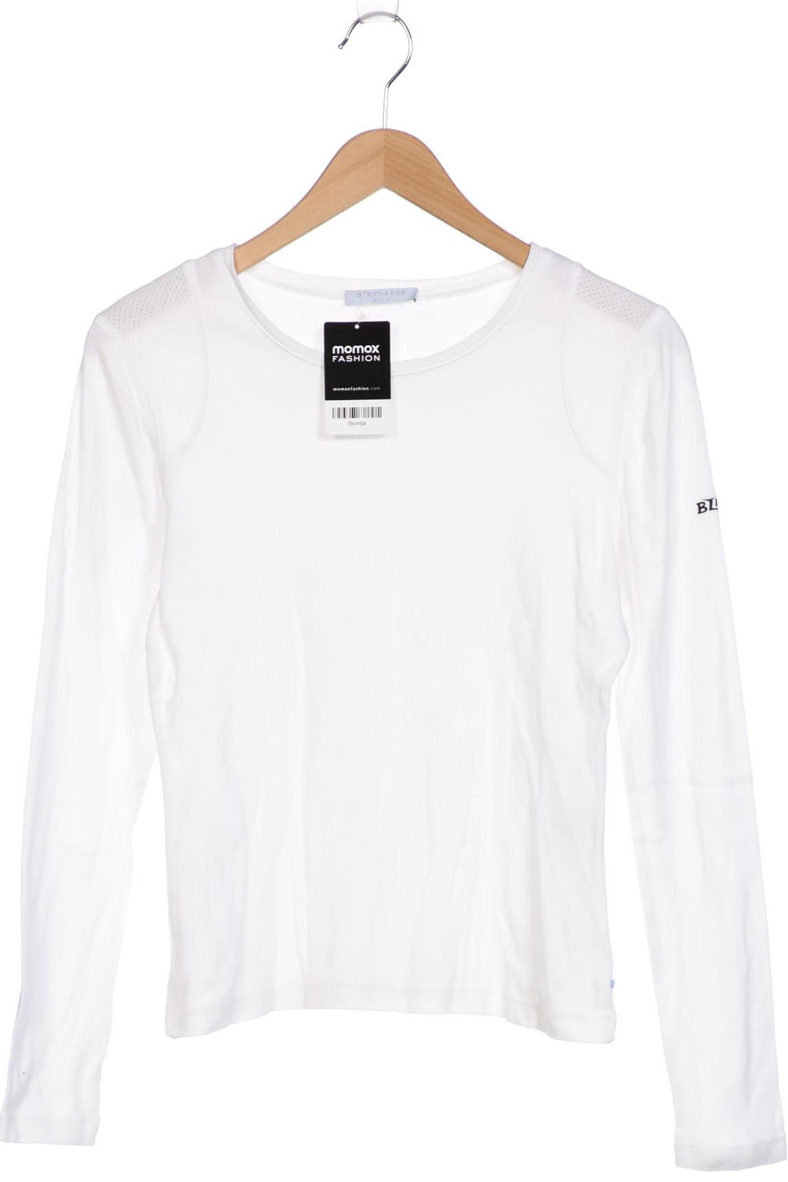 

Strenesse Damen Langarmshirt, weiß, Gr. 42