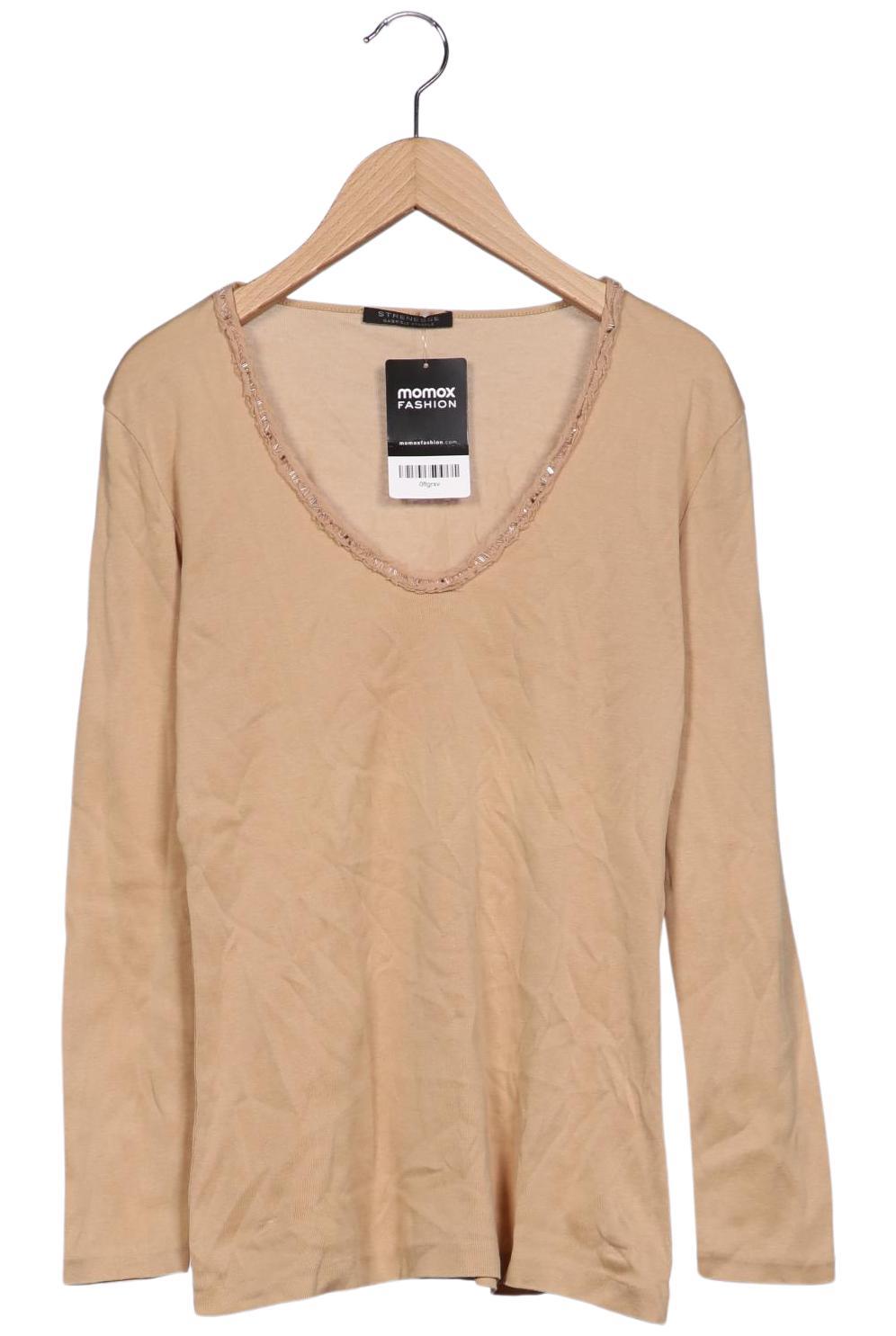 

Strenesse Damen Langarmshirt, beige, Gr. 40