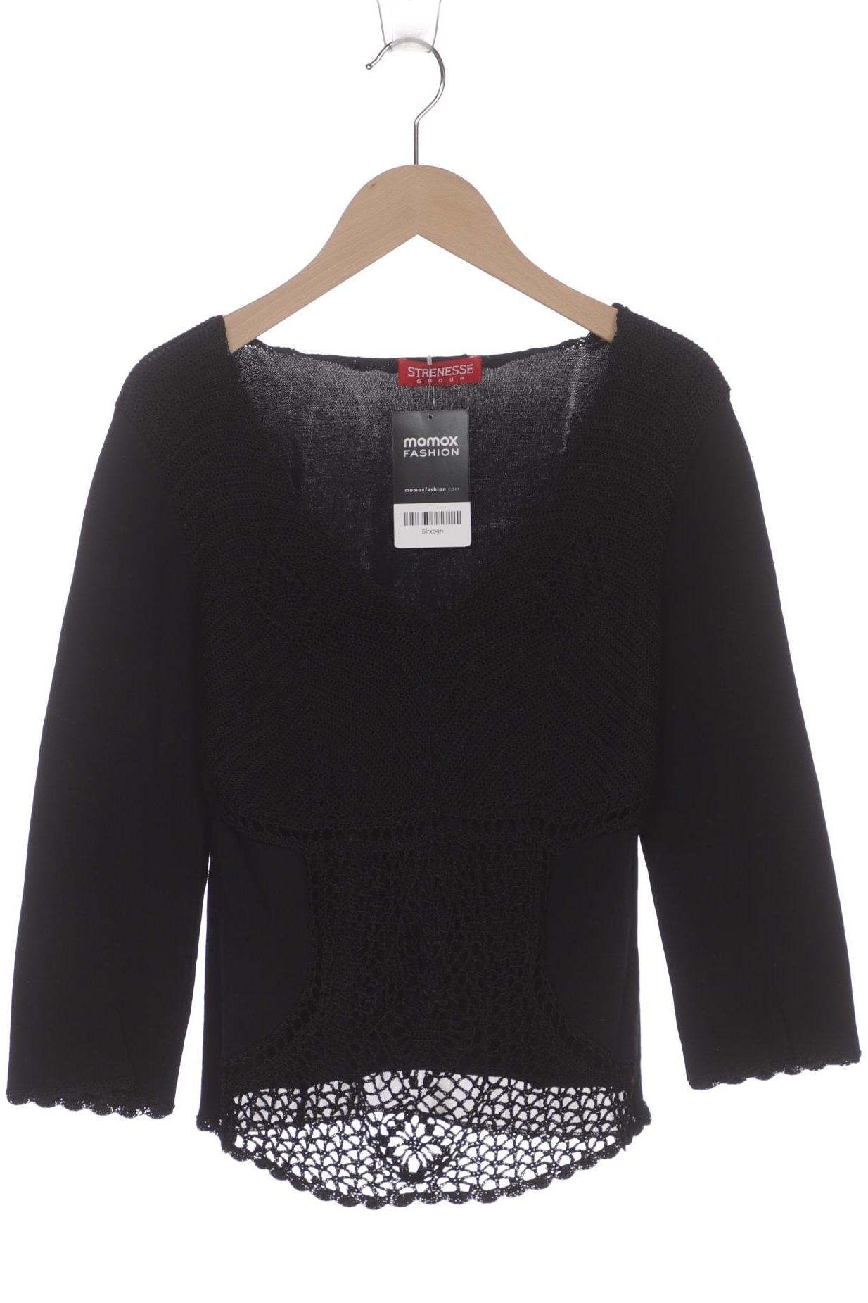 

Strenesse Damen Langarmshirt, schwarz, Gr. 34