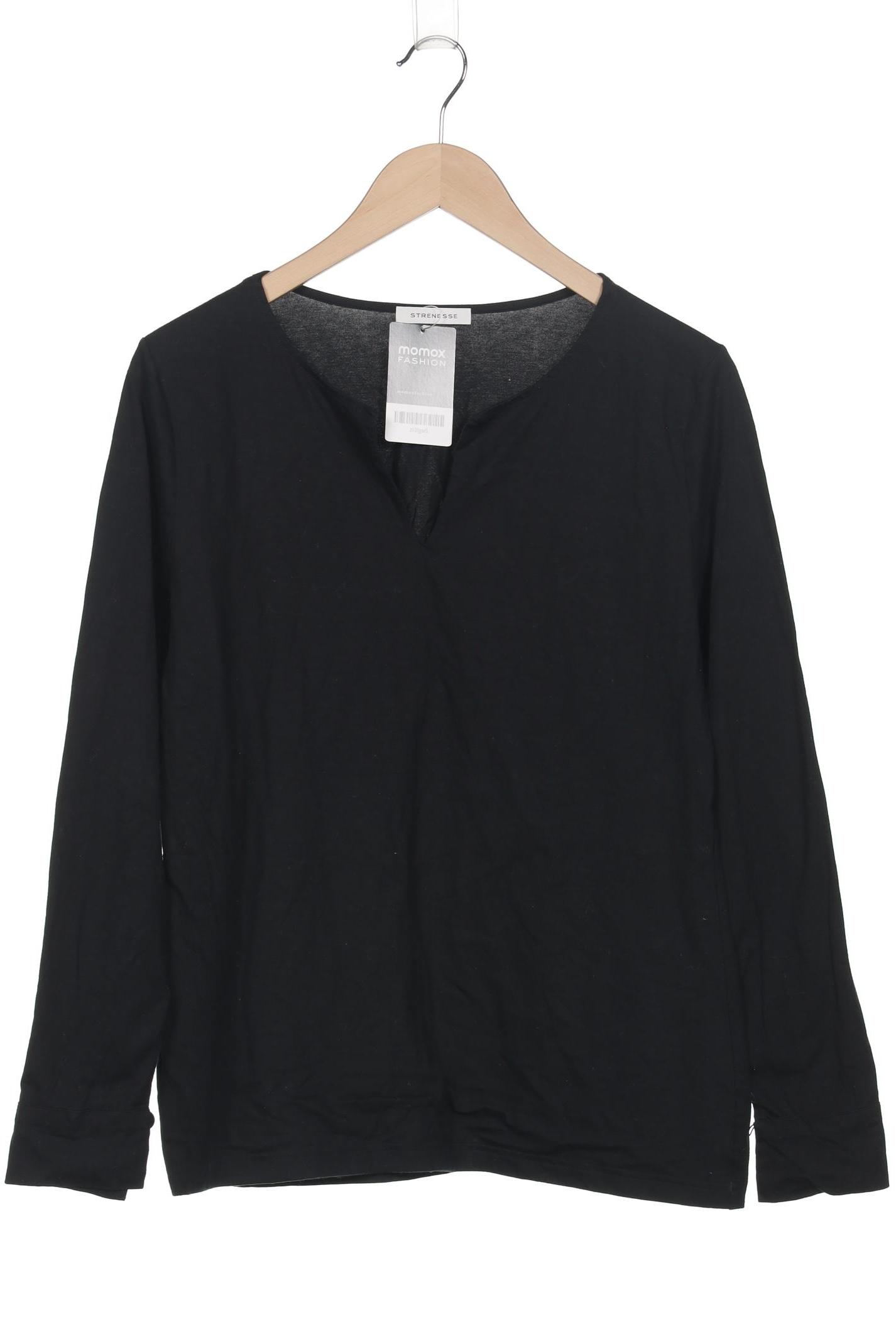 

Strenesse Damen Langarmshirt, schwarz, Gr. 42