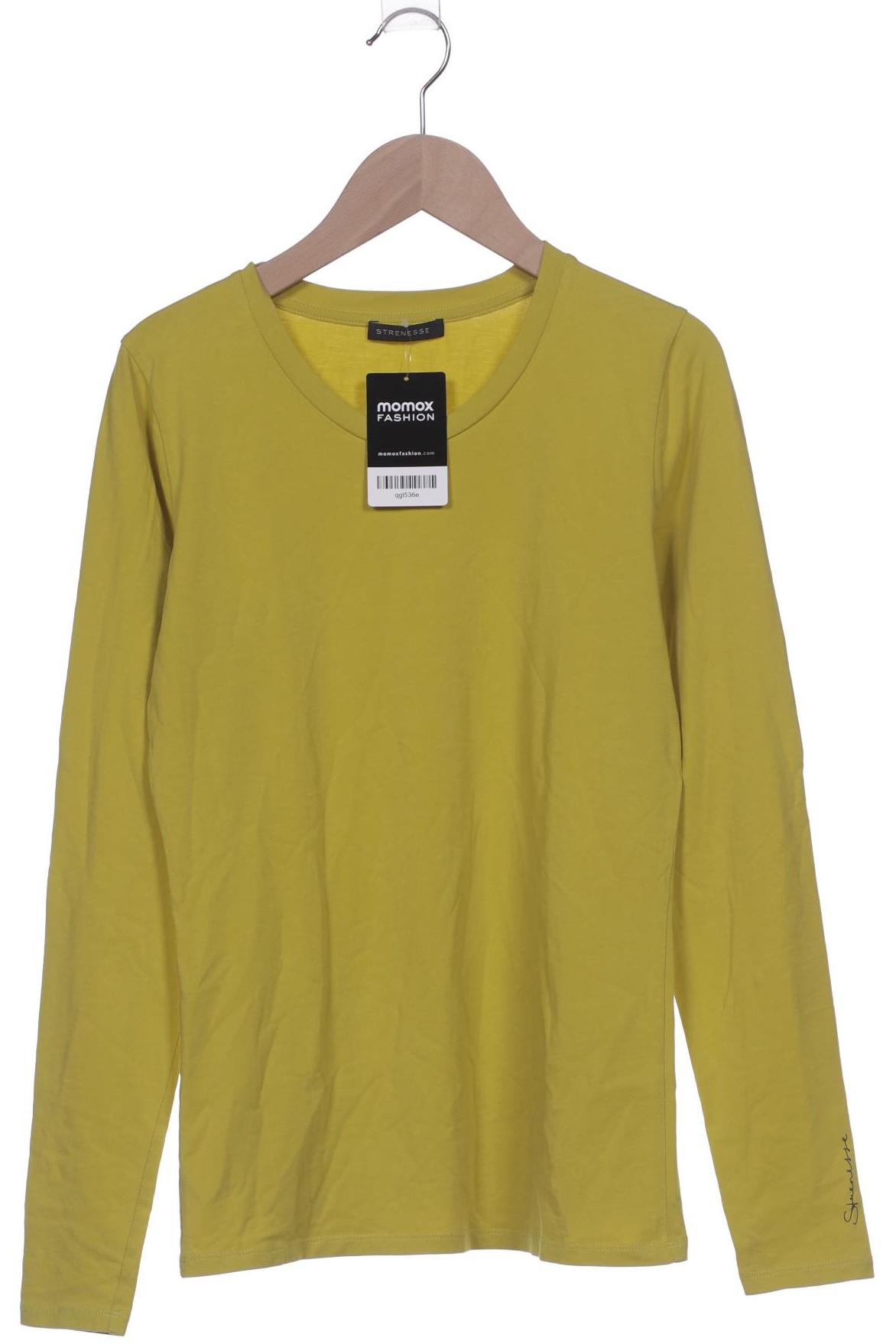 

Strenesse Damen Langarmshirt, gelb, Gr. 34