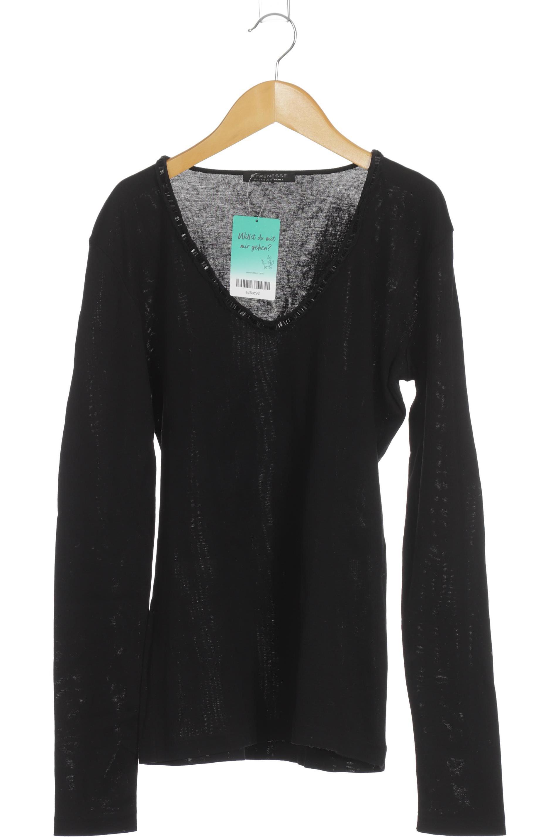 

Strenesse Damen Langarmshirt, schwarz, Gr. 44