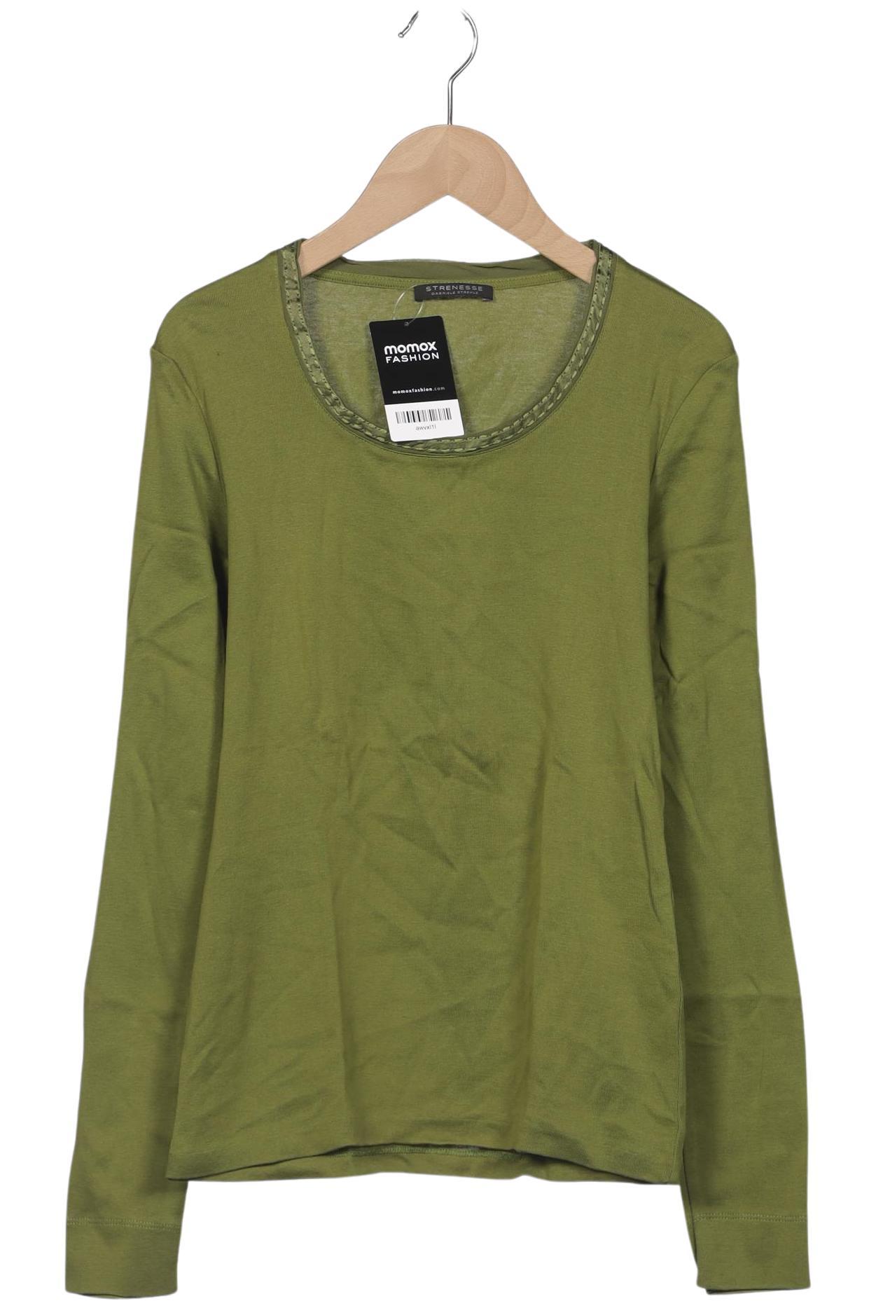 

Strenesse Damen Langarmshirt, grün, Gr. 36