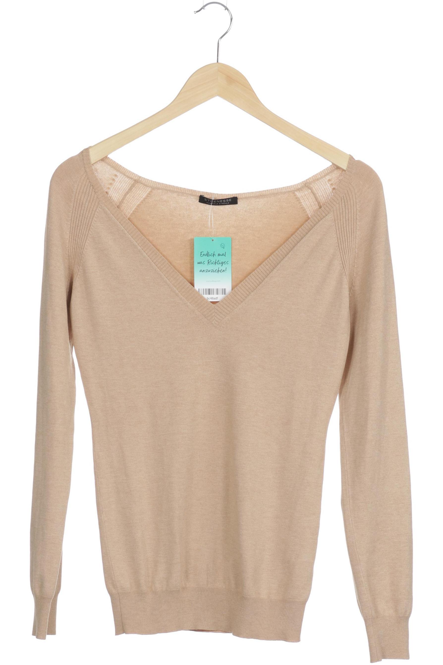 

Strenesse Damen Langarmshirt, beige, Gr. 40