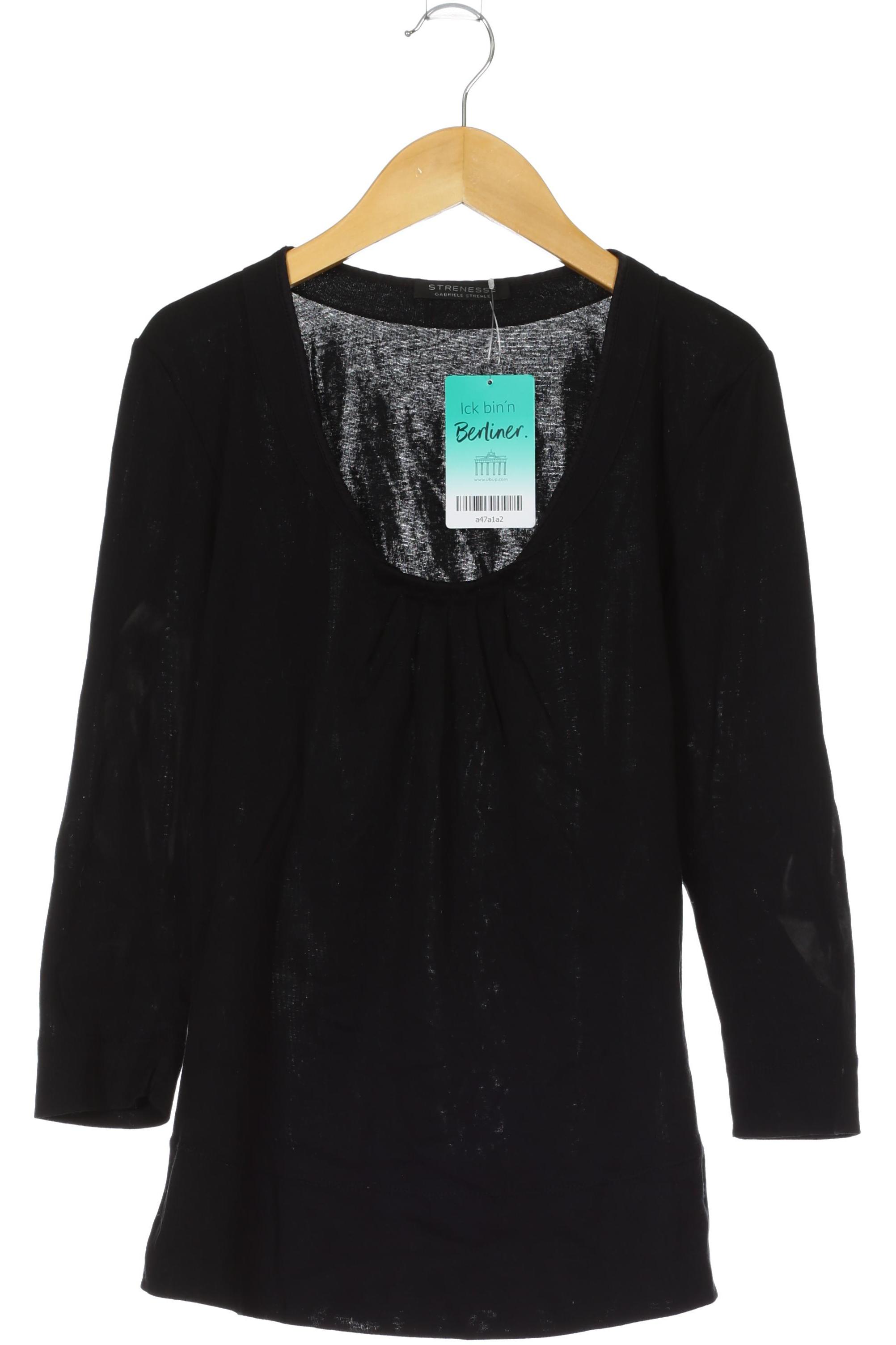 

Strenesse Damen Langarmshirt, schwarz, Gr. 36