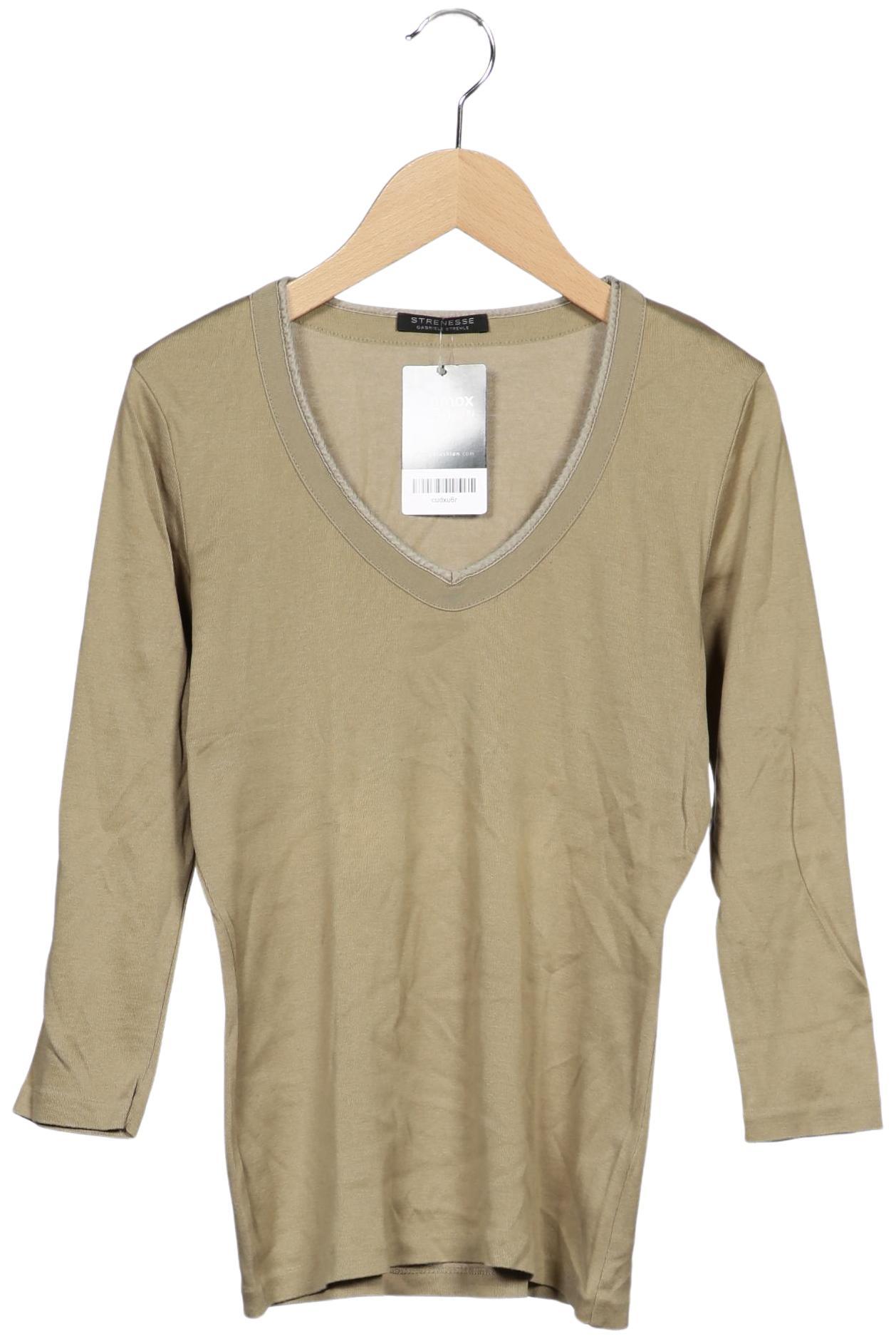 

Strenesse Damen Langarmshirt, beige, Gr. 34