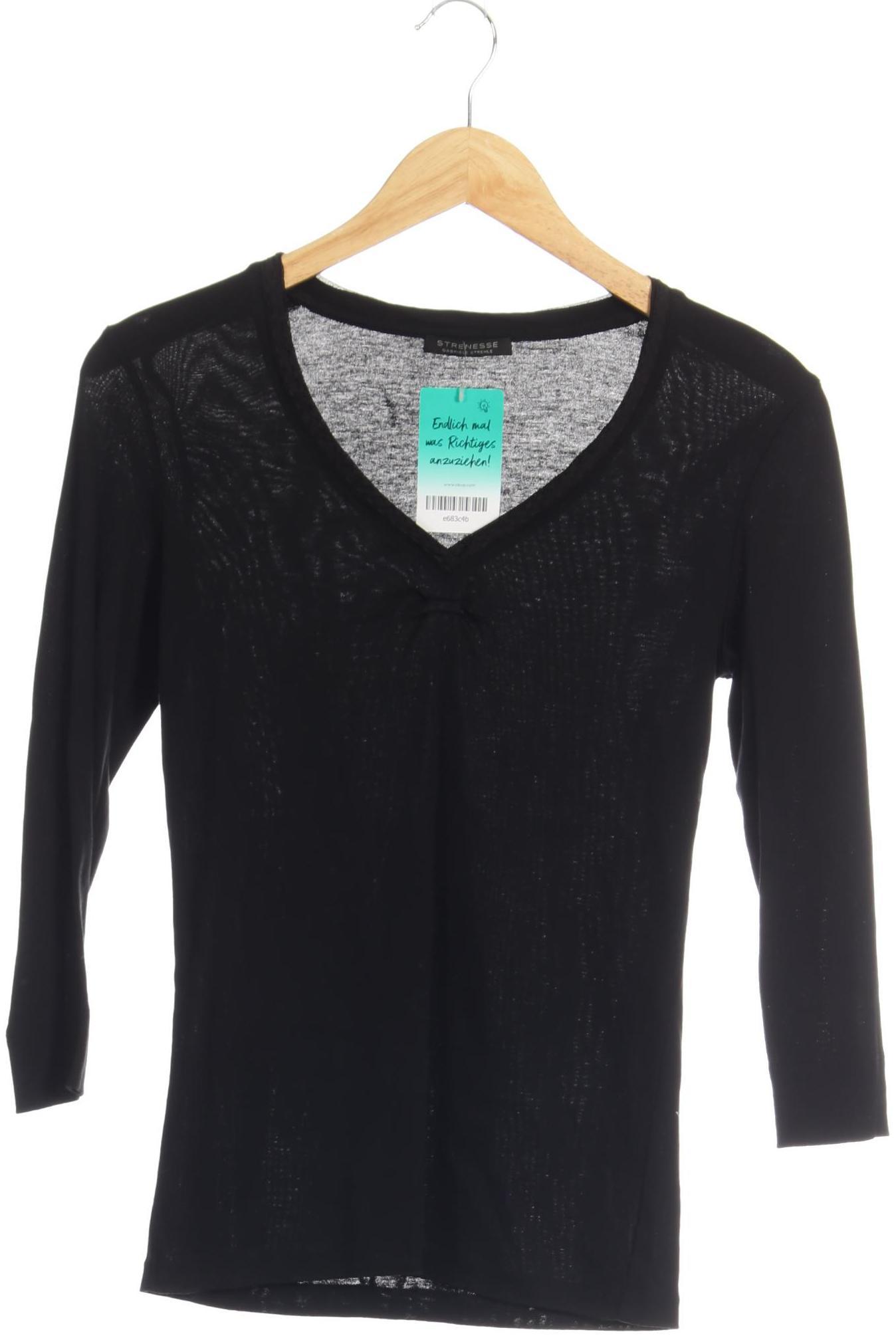 

Strenesse Damen Langarmshirt, schwarz, Gr. 38