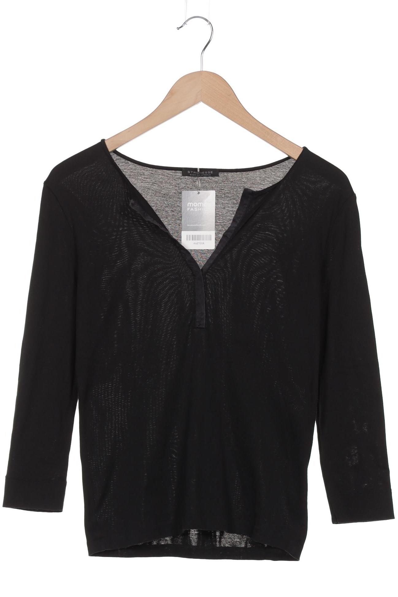 

Strenesse Damen Langarmshirt, schwarz, Gr. 38