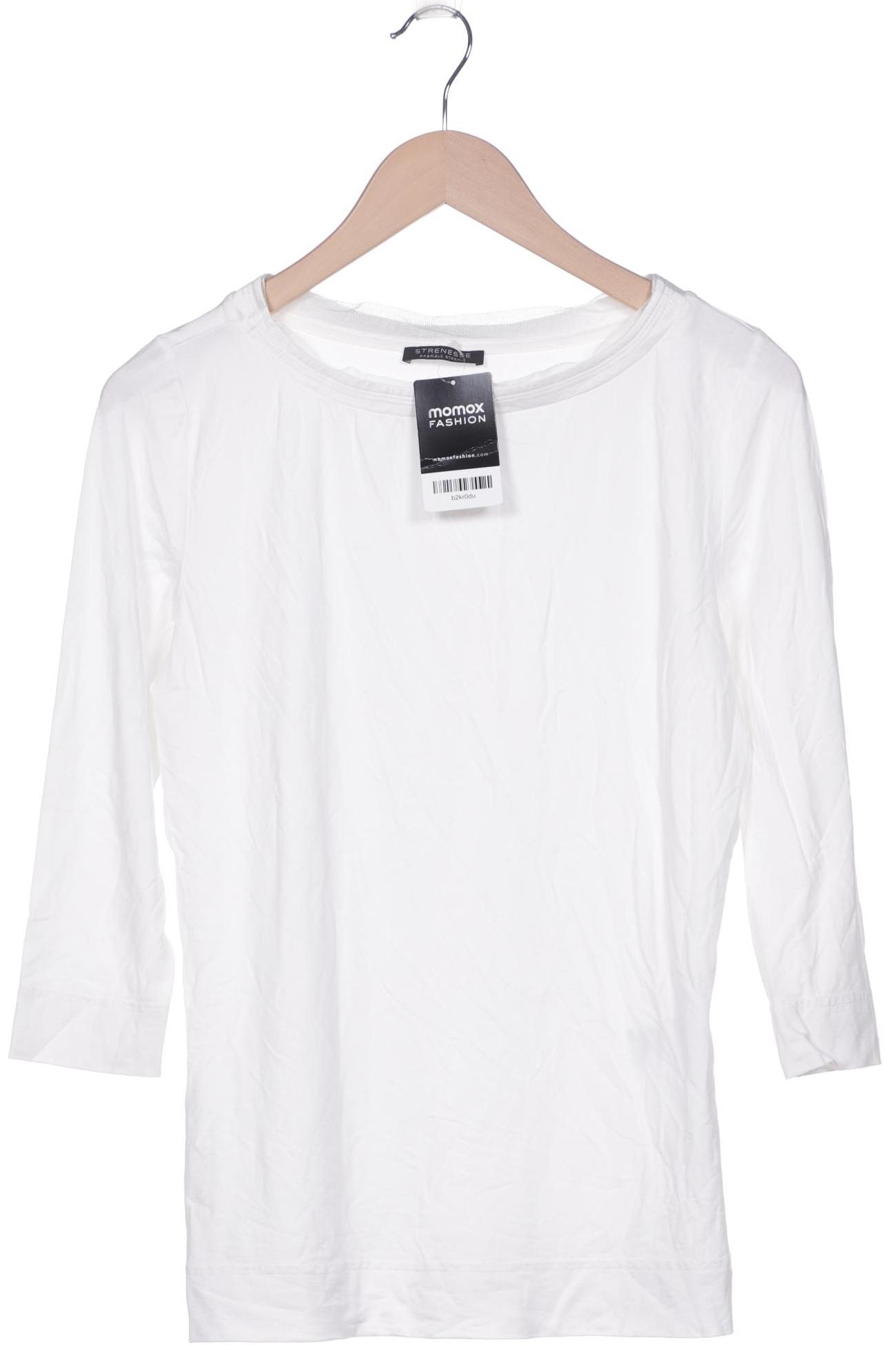 

Strenesse Damen Langarmshirt, weiß, Gr. 40