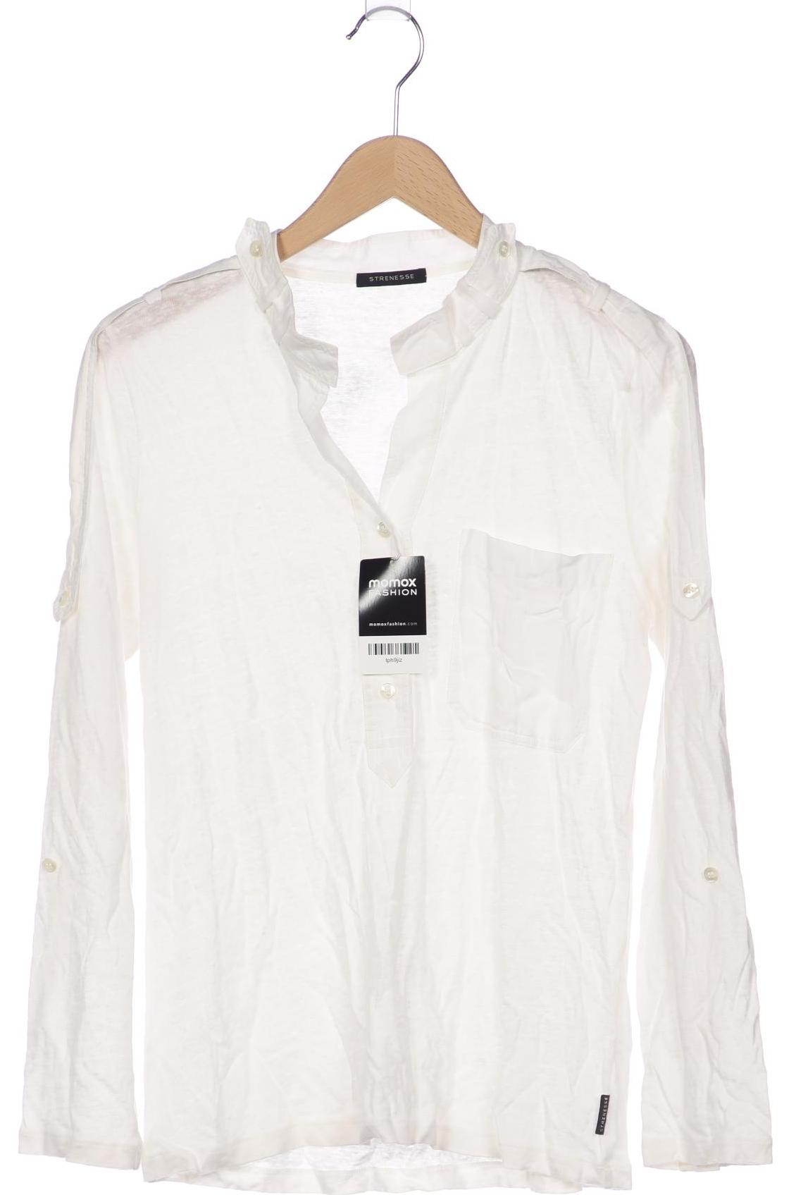 

Strenesse Damen Langarmshirt, weiß, Gr. 38