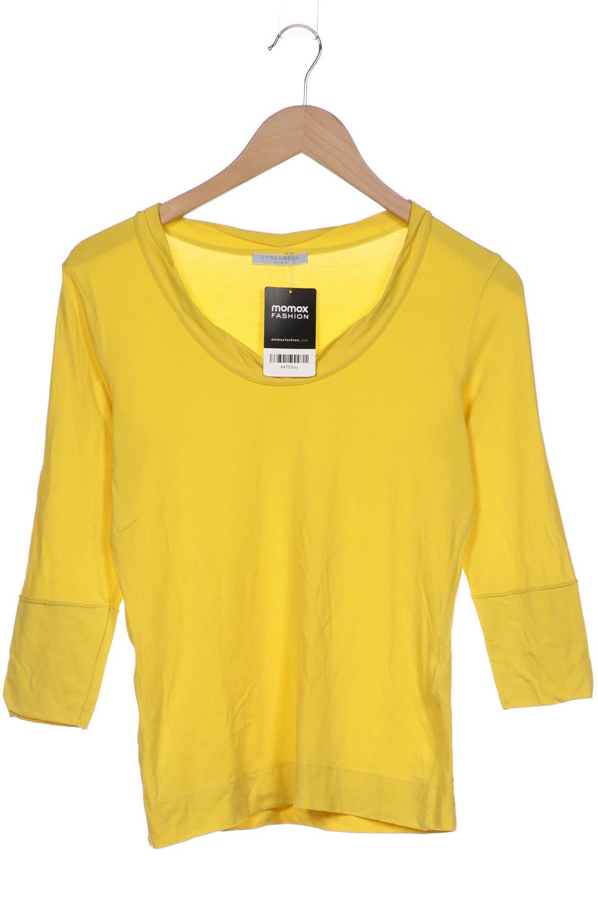 

Strenesse Damen Langarmshirt, gelb, Gr. 36