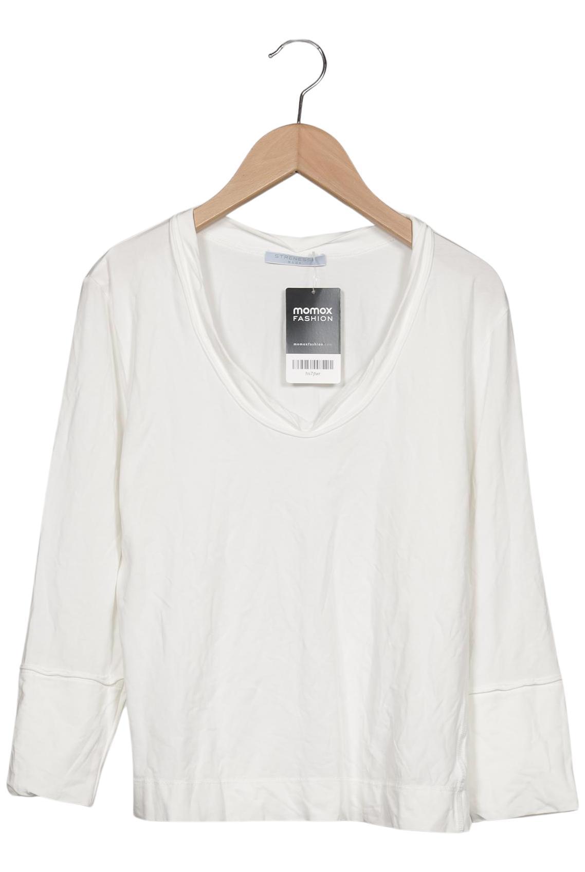 

Strenesse Damen Langarmshirt, weiß, Gr. 38