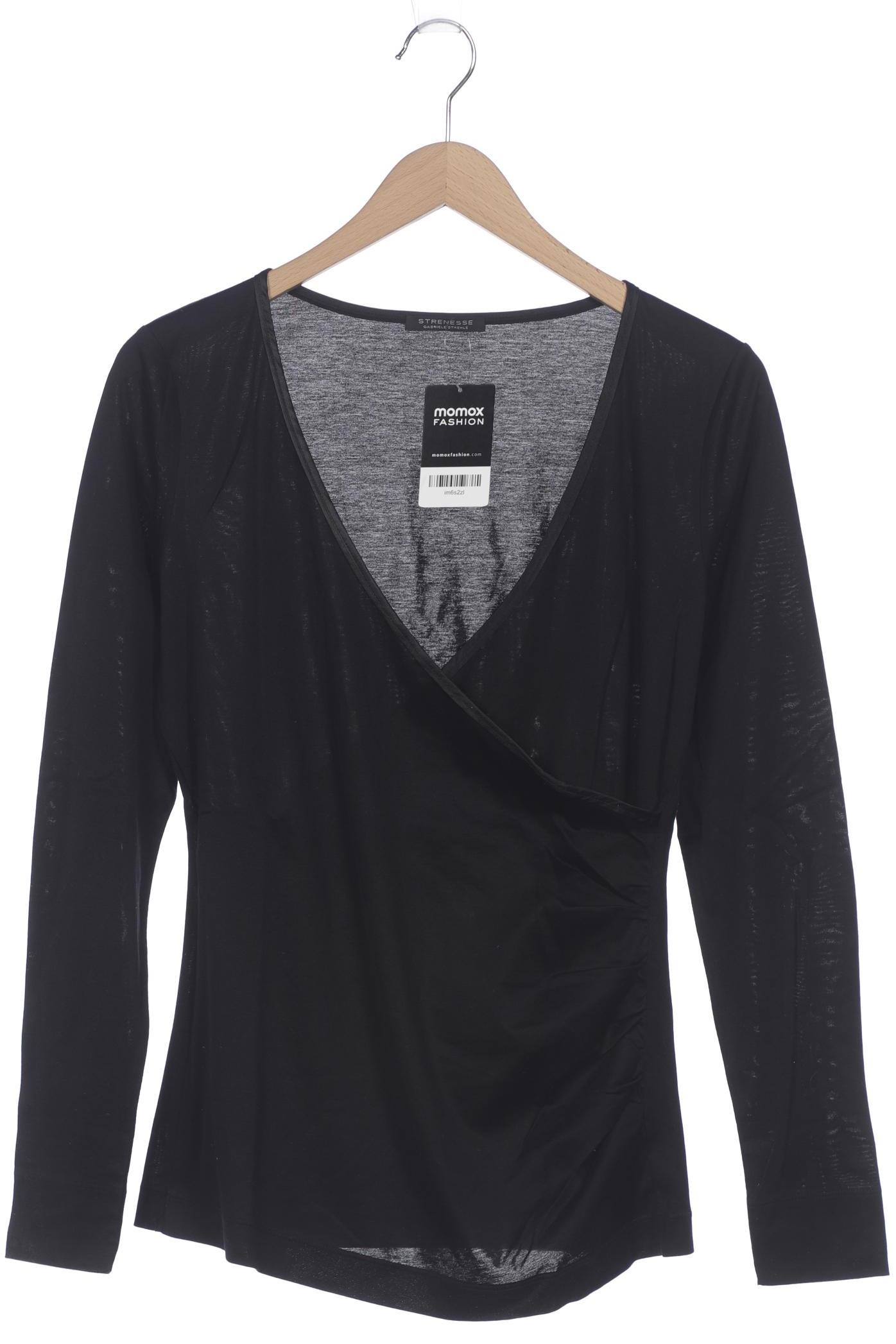

Strenesse Damen Langarmshirt, schwarz, Gr. 40