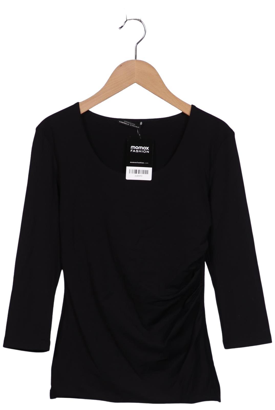 

Strenesse Damen Langarmshirt, schwarz, Gr. 34