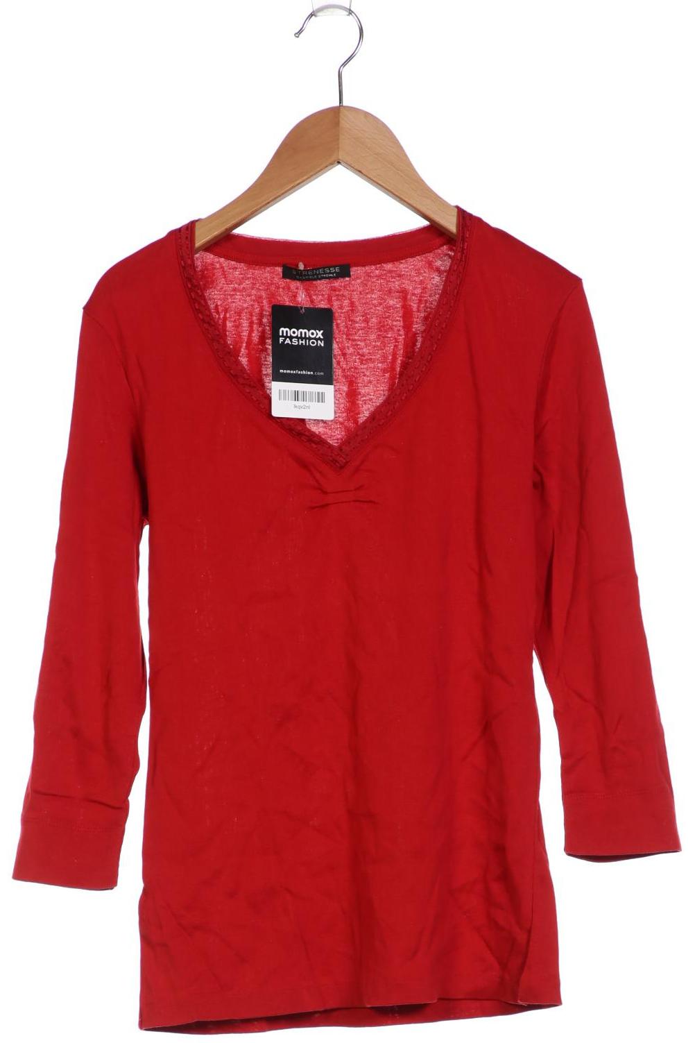 

Strenesse Damen Langarmshirt, rot, Gr. 38