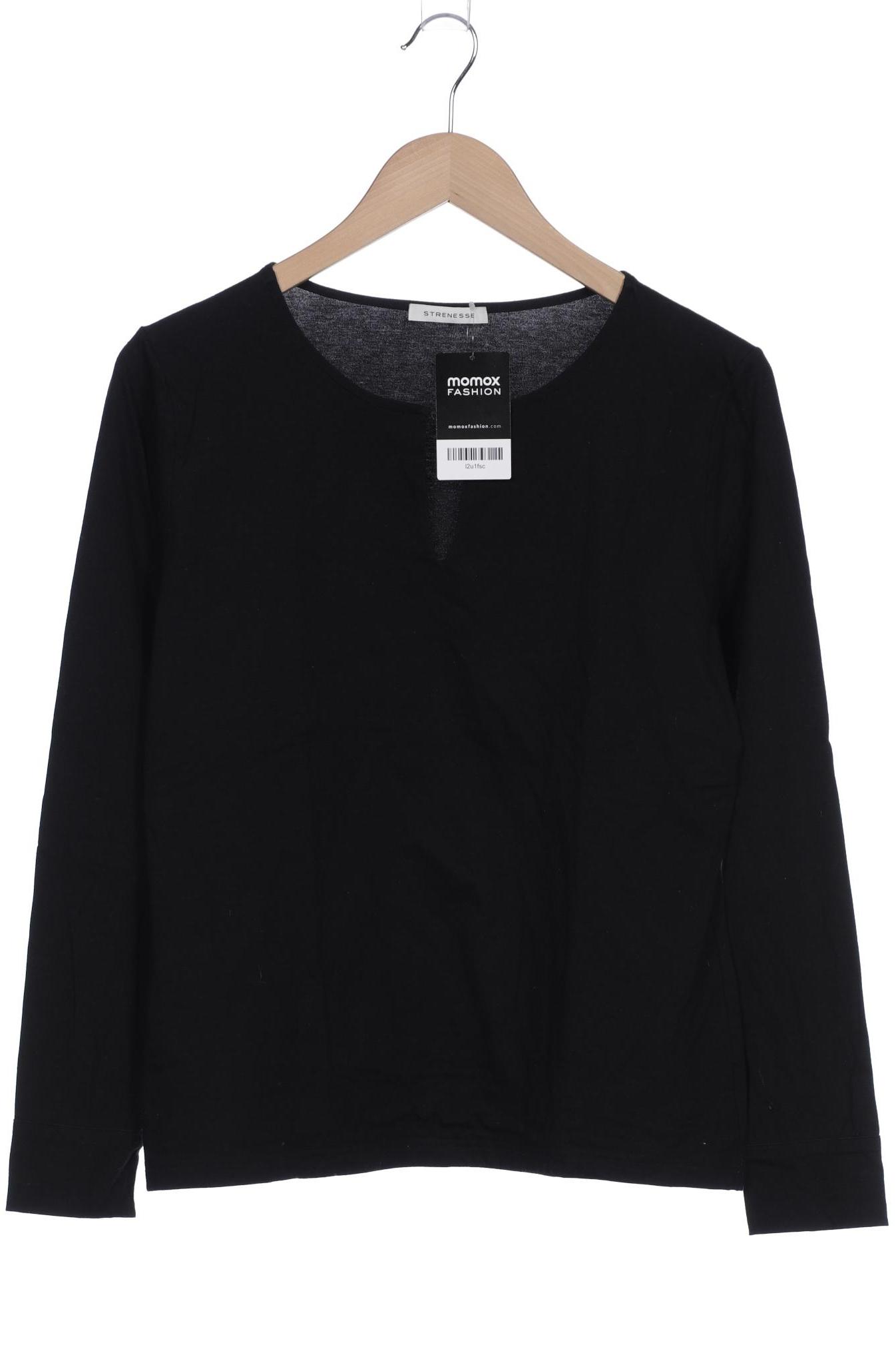 

Strenesse Damen Langarmshirt, schwarz, Gr. 40