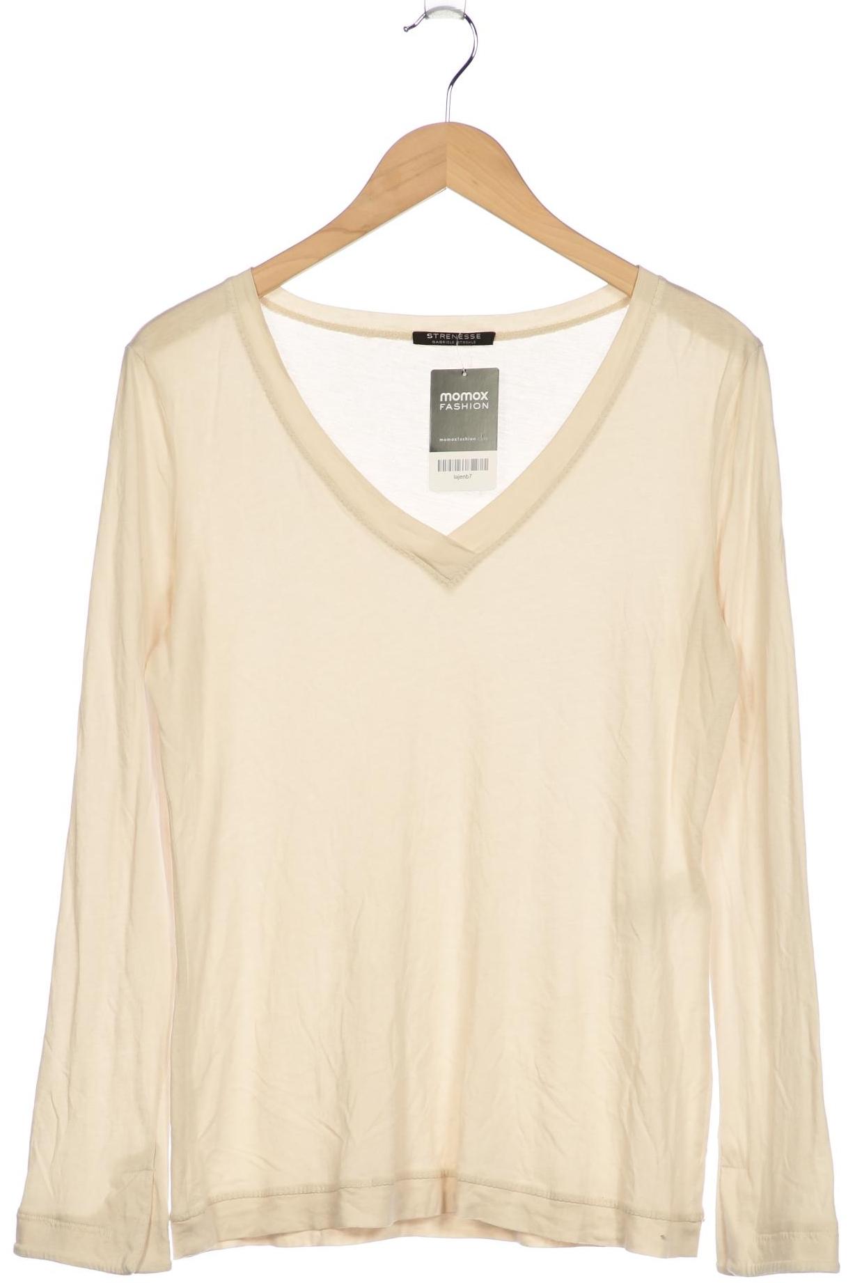 

Strenesse Damen Langarmshirt, beige, Gr. 40